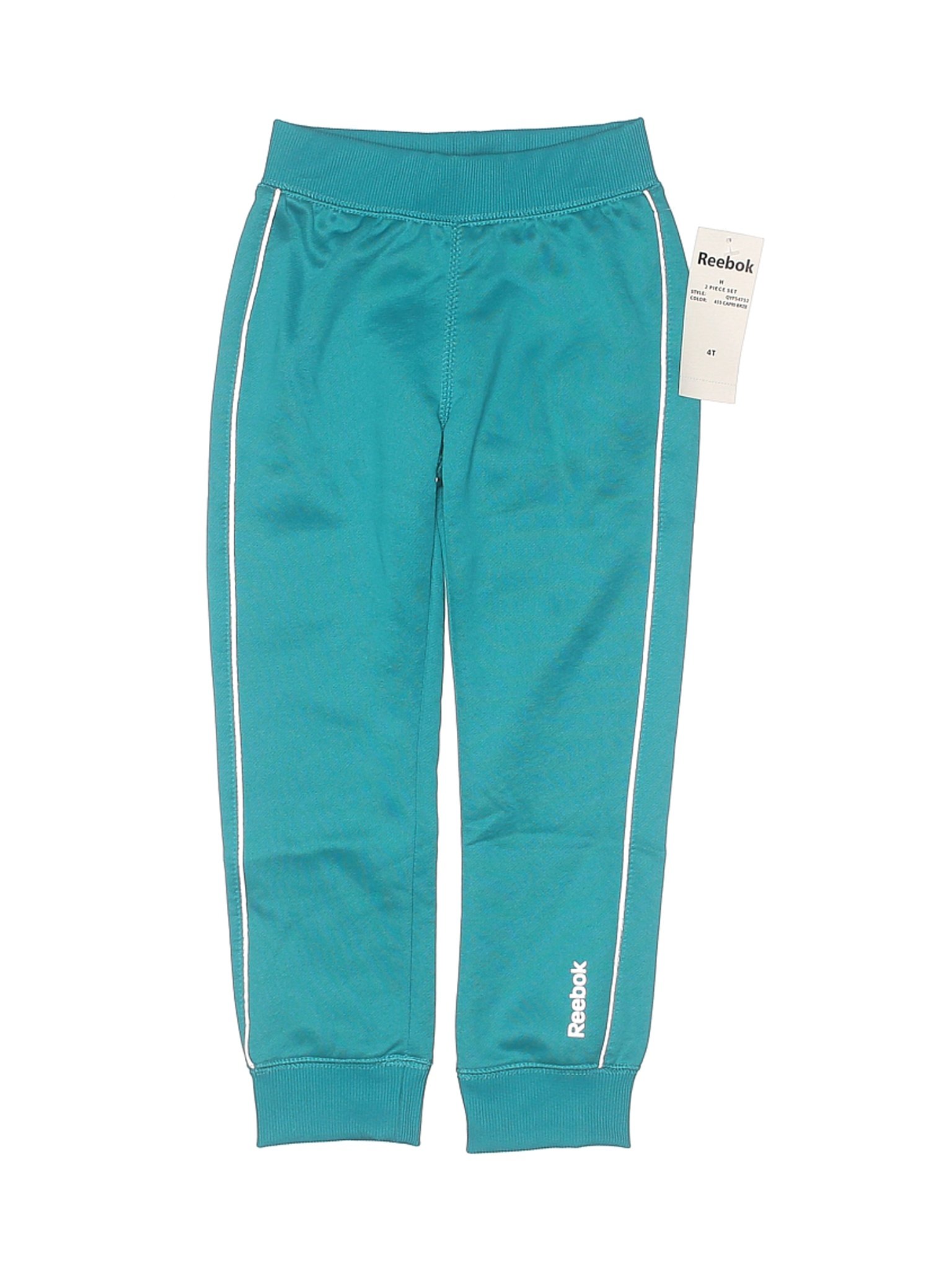 reebok blue track pants