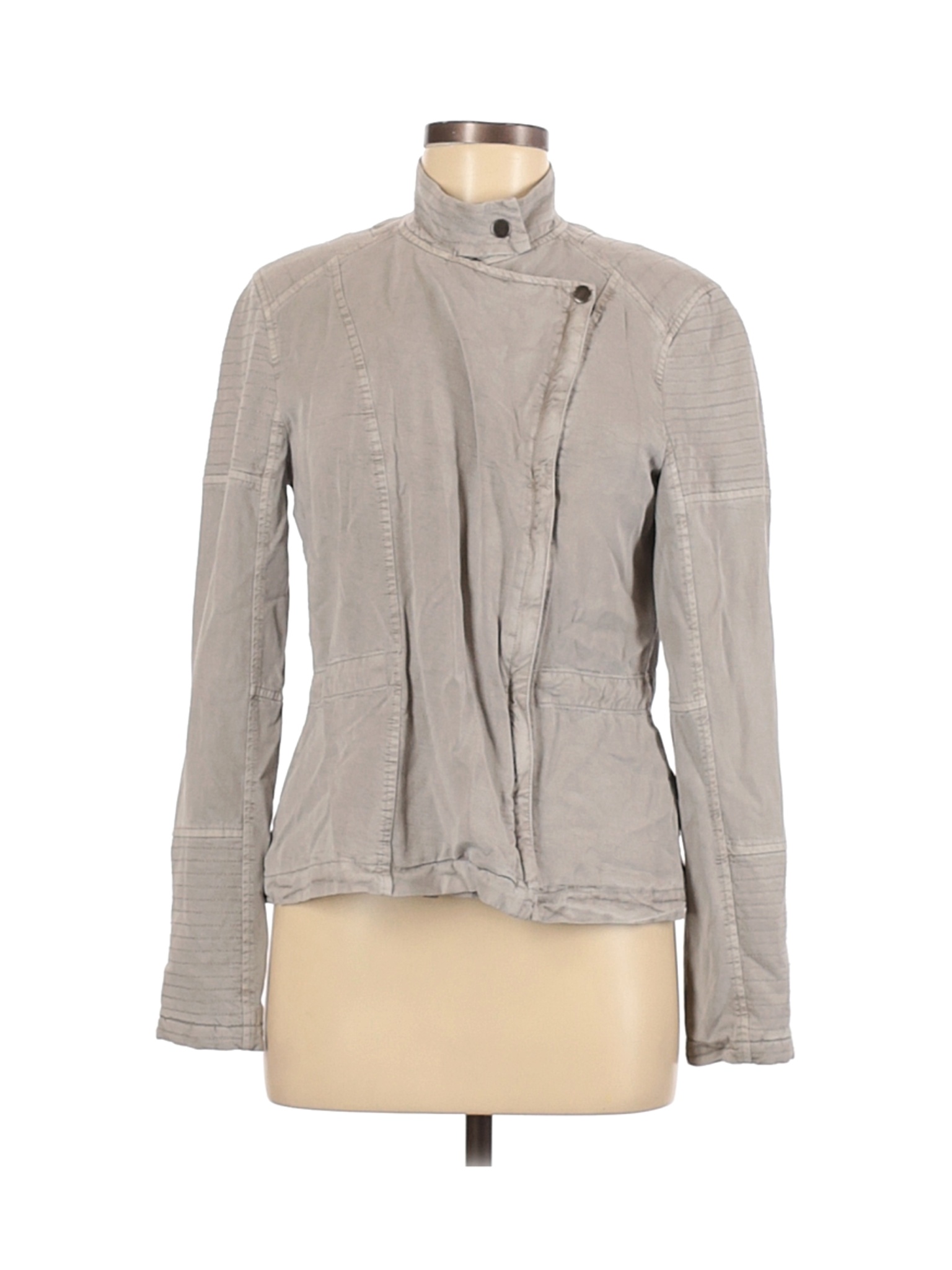 Lucky Brand Women Gray Jacket M | eBay