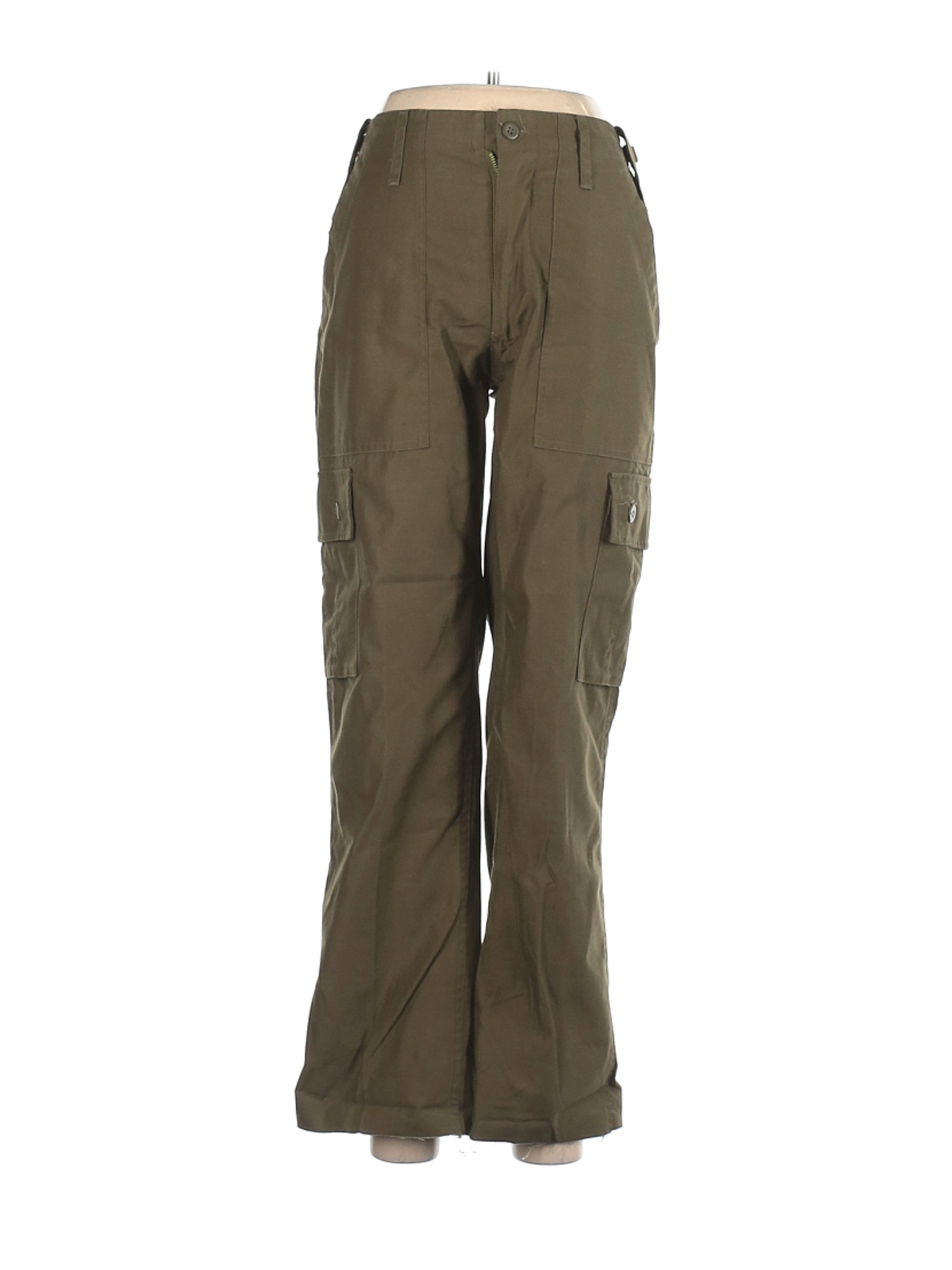 green cargo jeans womens