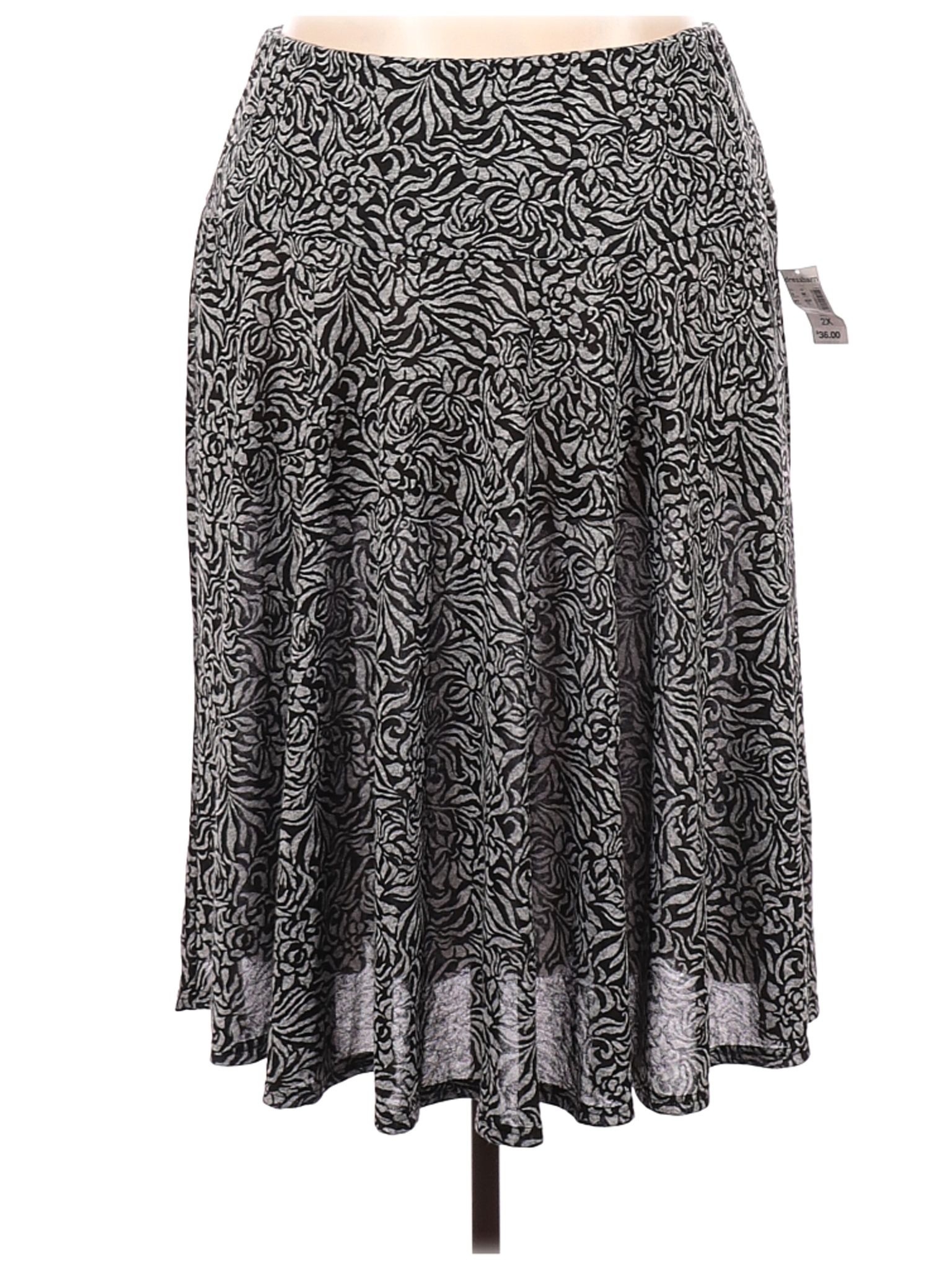 NWT DressBarn Women Black Casual Skirt 2X Plus | eBay