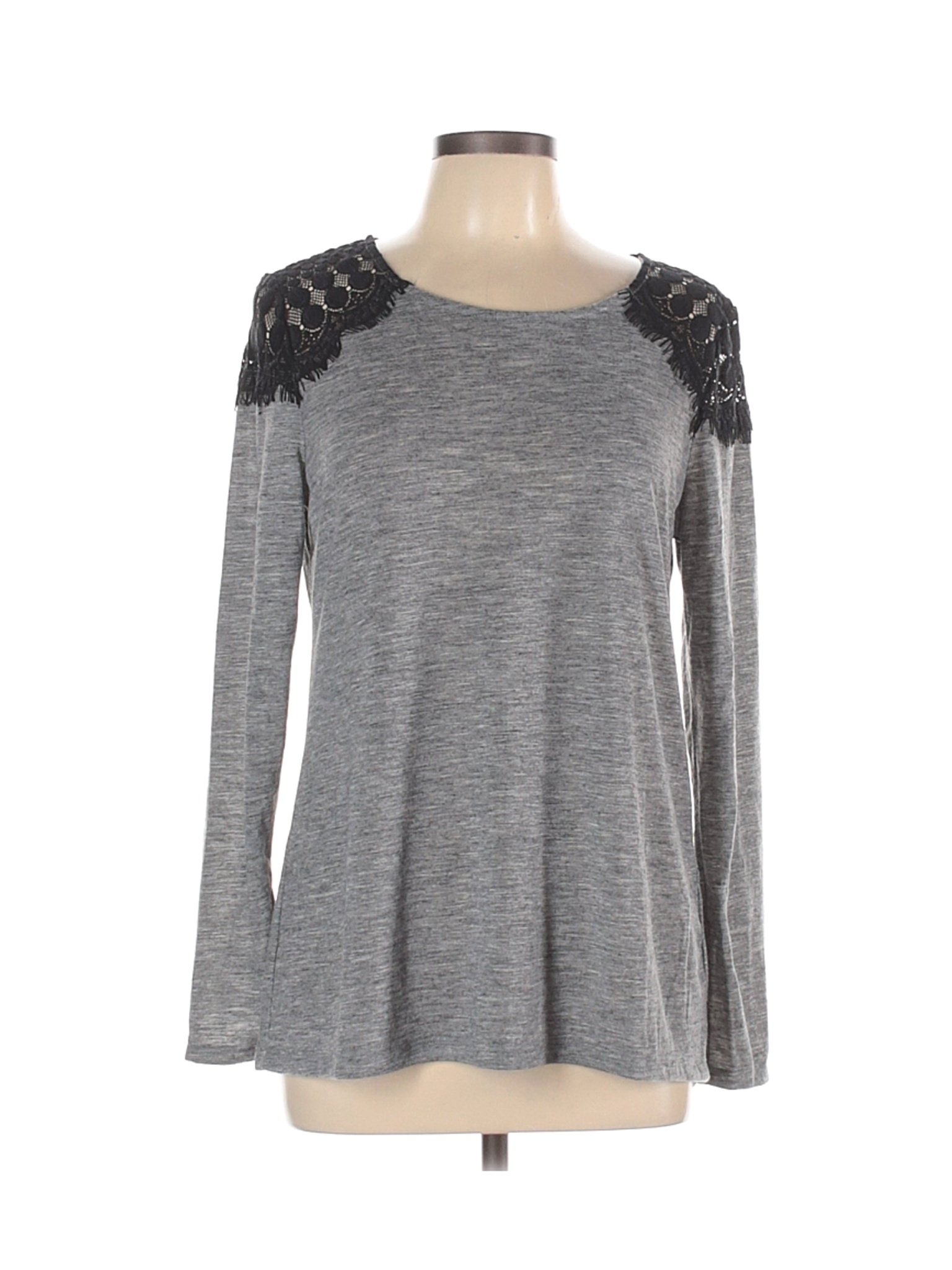 Old Navy Women Gray Long Sleeve T-Shirt L | eBay