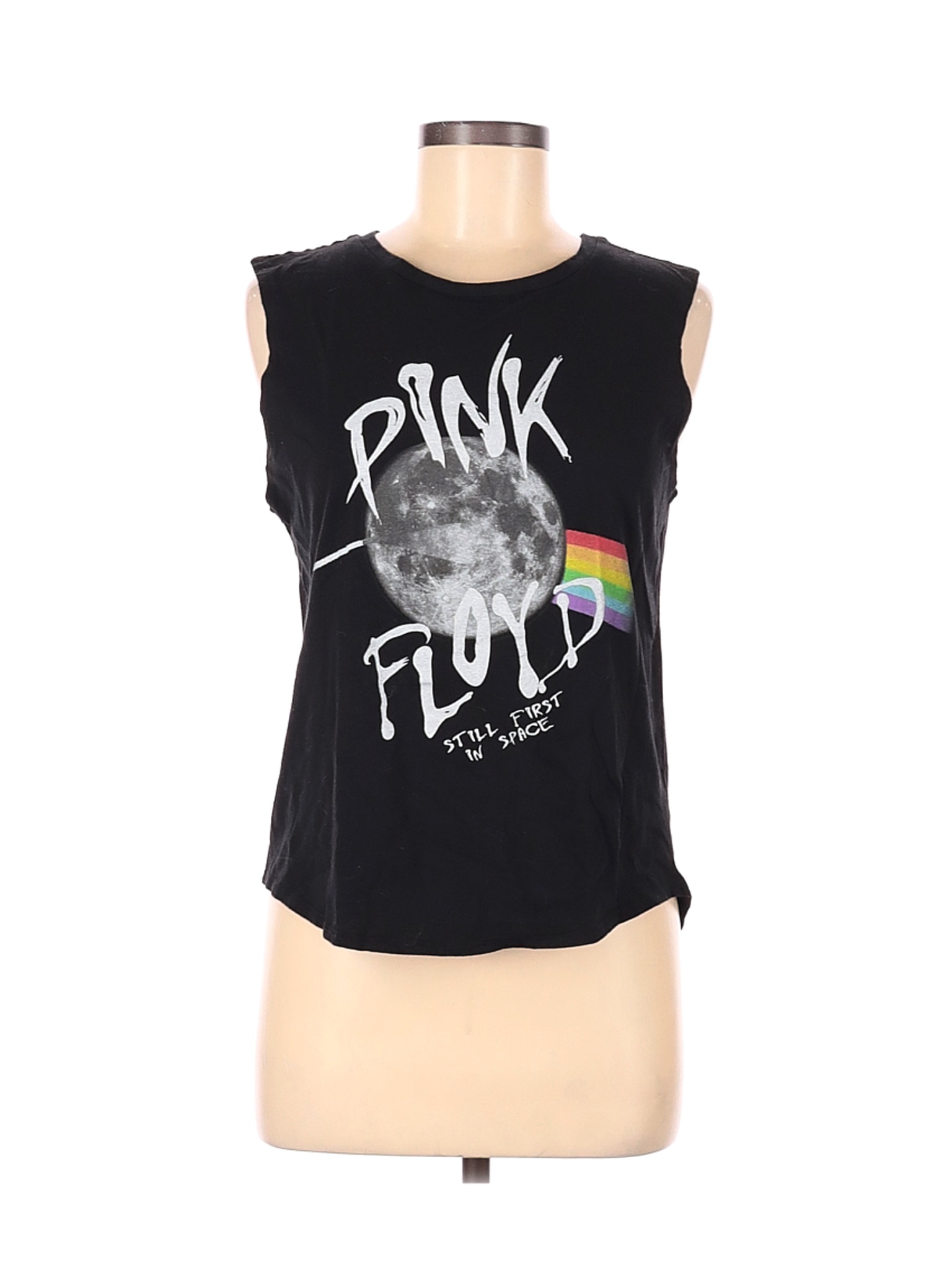 Pink Floyd Women Black Sleeveless T-Shirt M | eBay