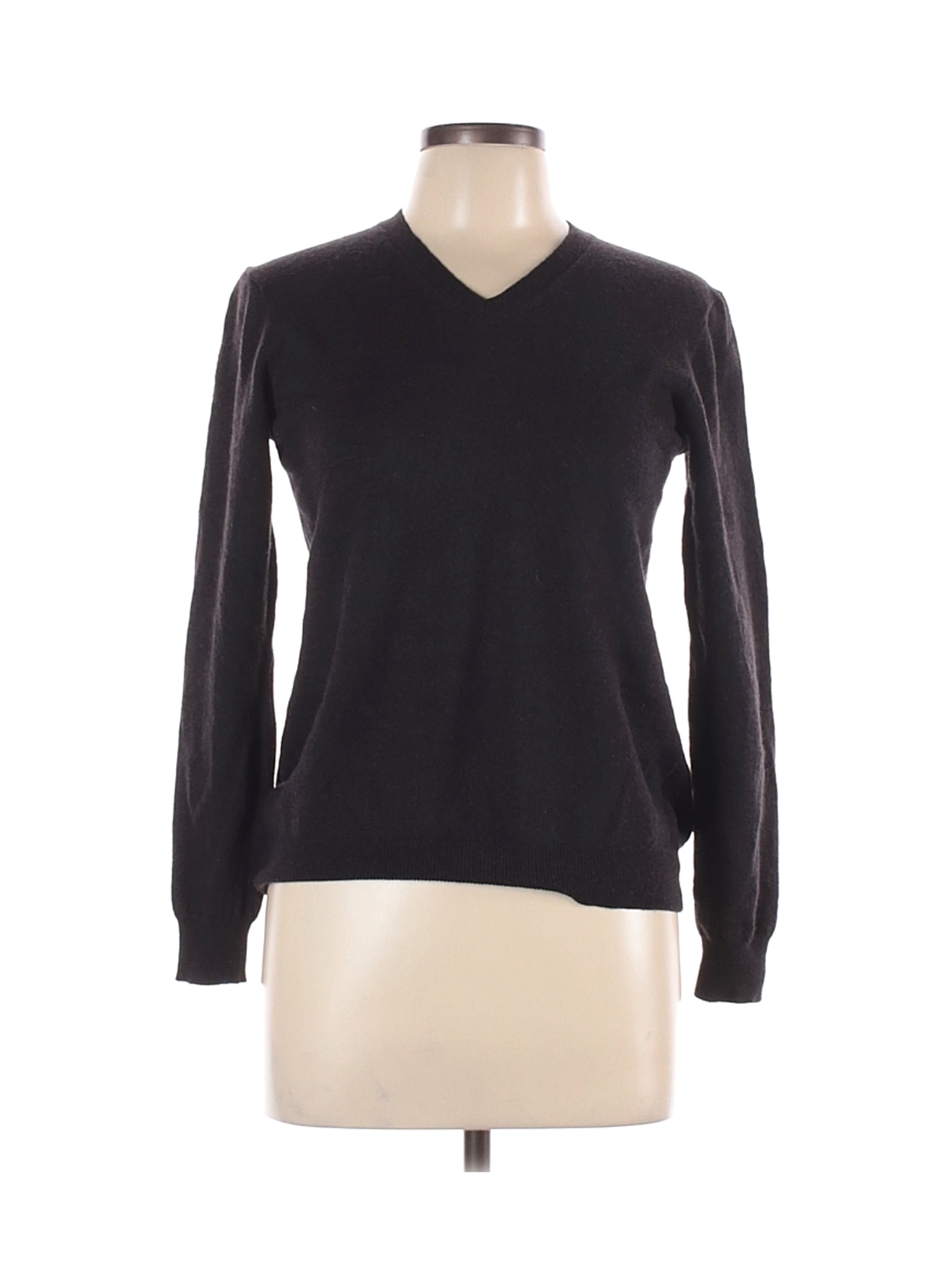 Joseph Abboud Women Black Wool Pullover Sweater L | eBay