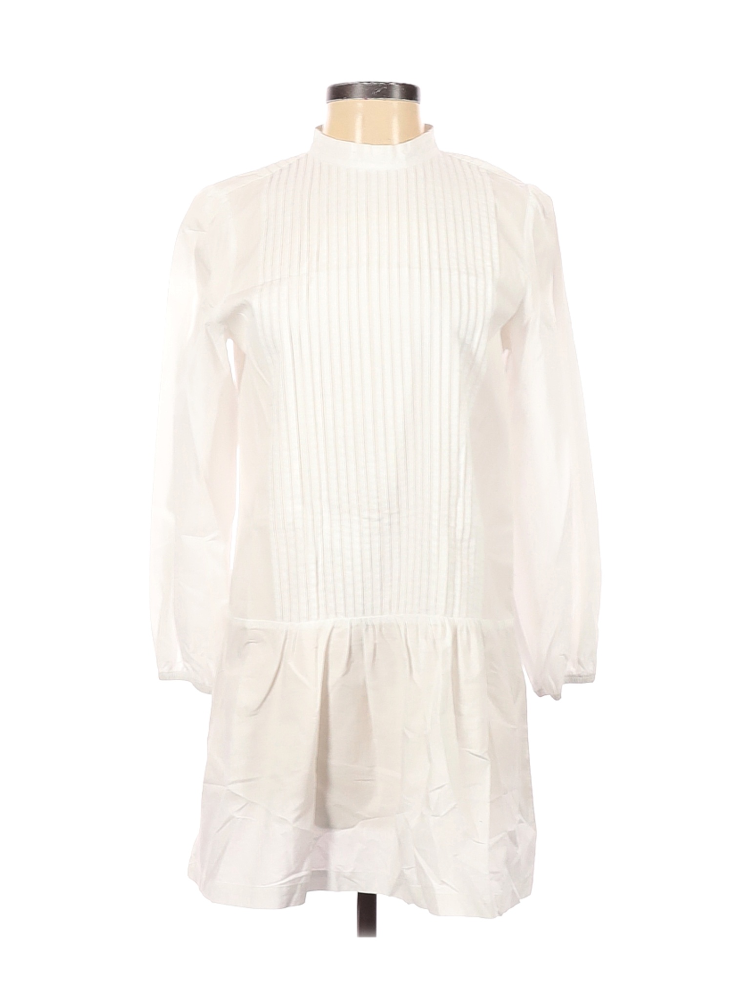 Zara Women White Casual Dress XS | eBay