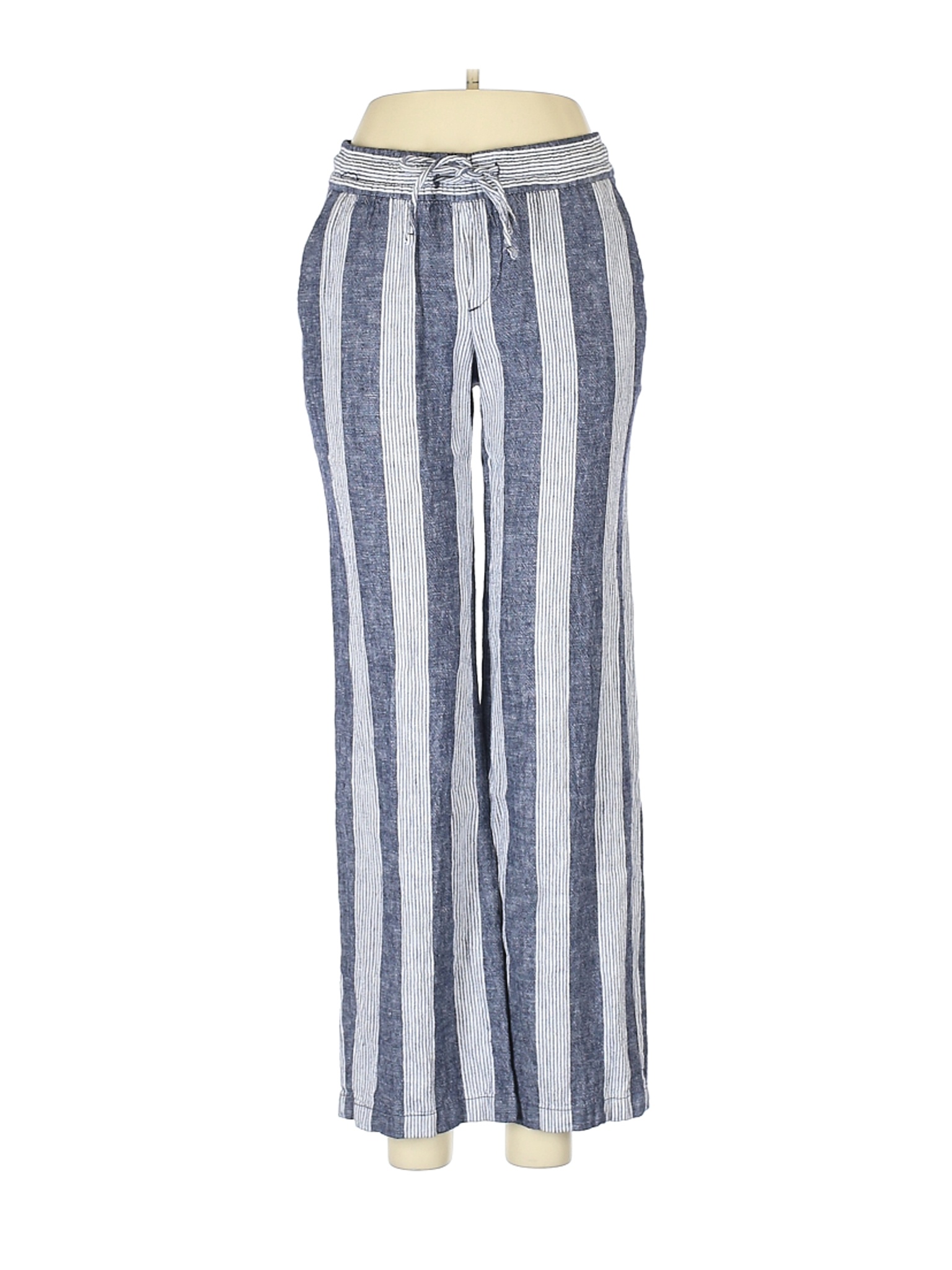 Old Navy Women Blue Linen Pants XS | eBay
