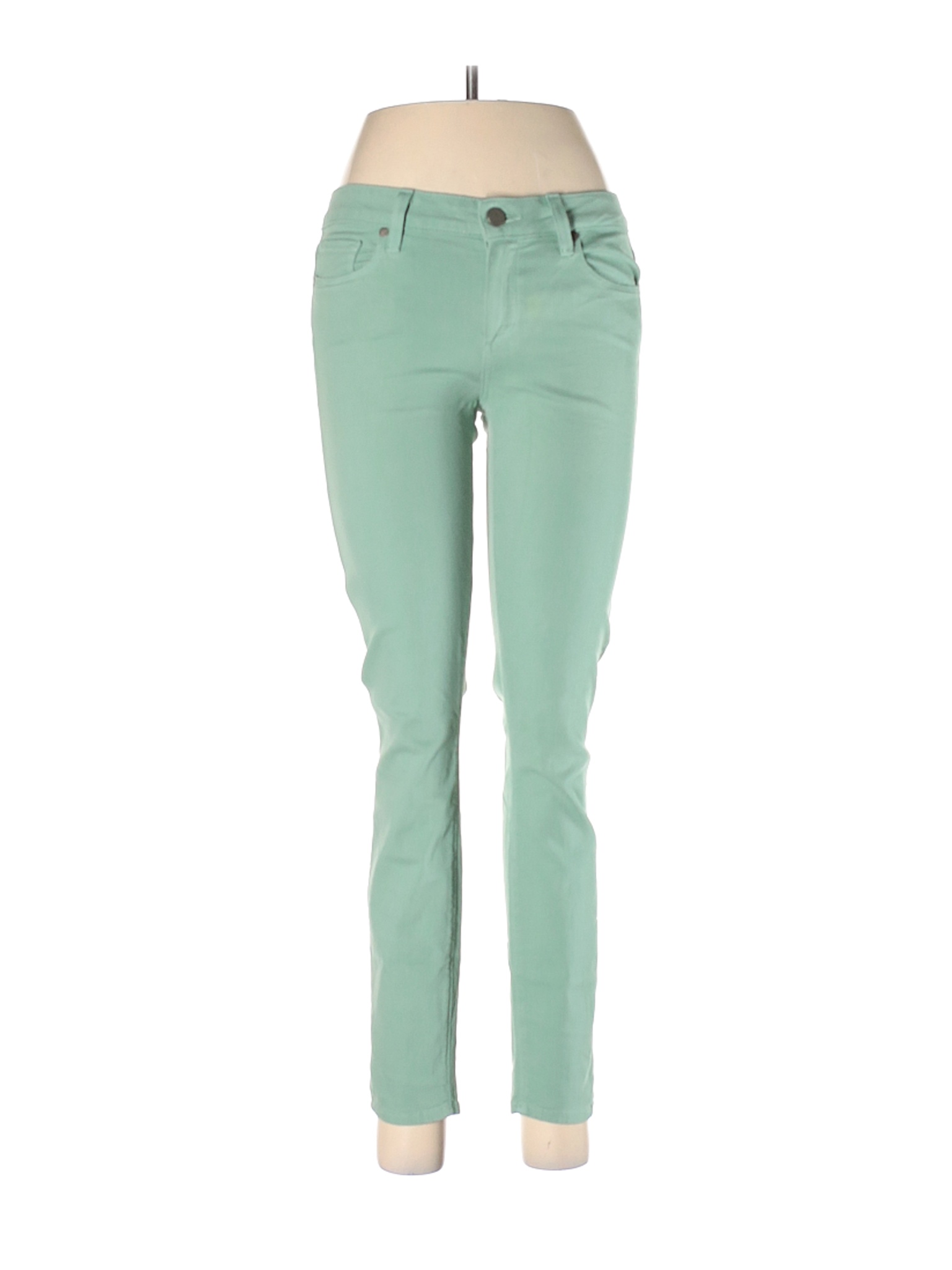 Paige Women Green Jeans 28W | eBay