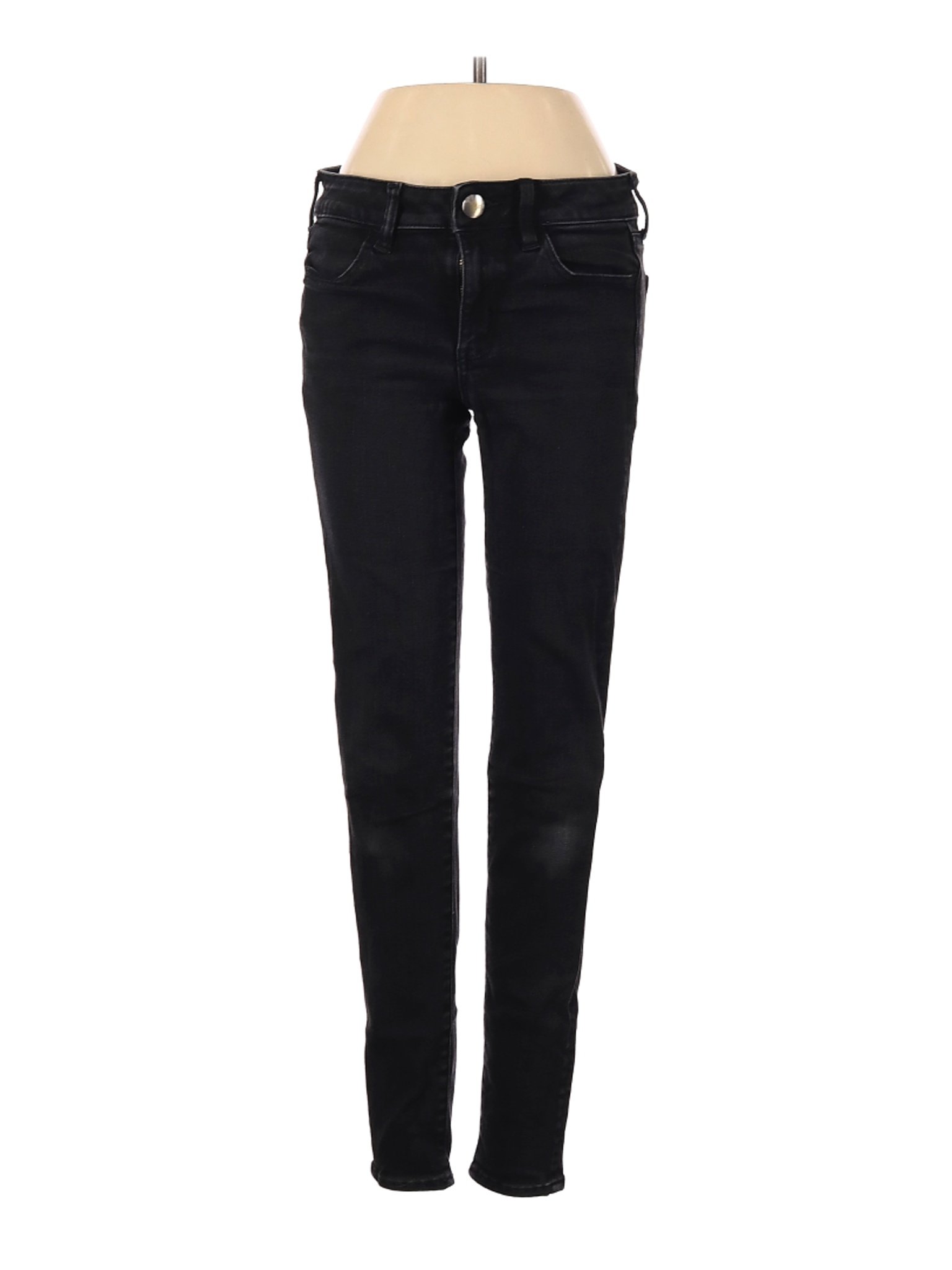 American Eagle Outfitters Women Black Jeans 4 | eBay