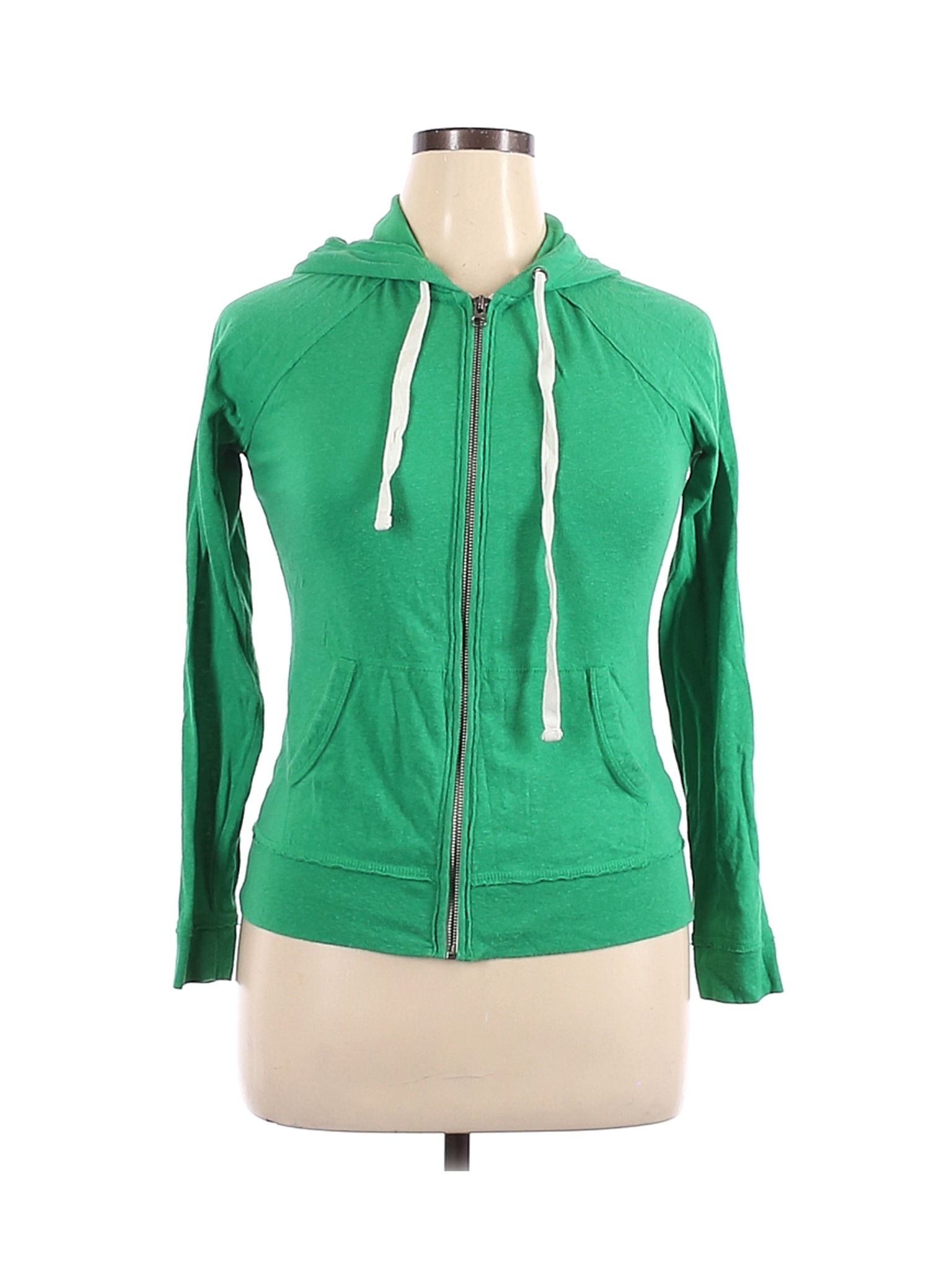 SO Women Green Zip Up Hoodie XL | eBay