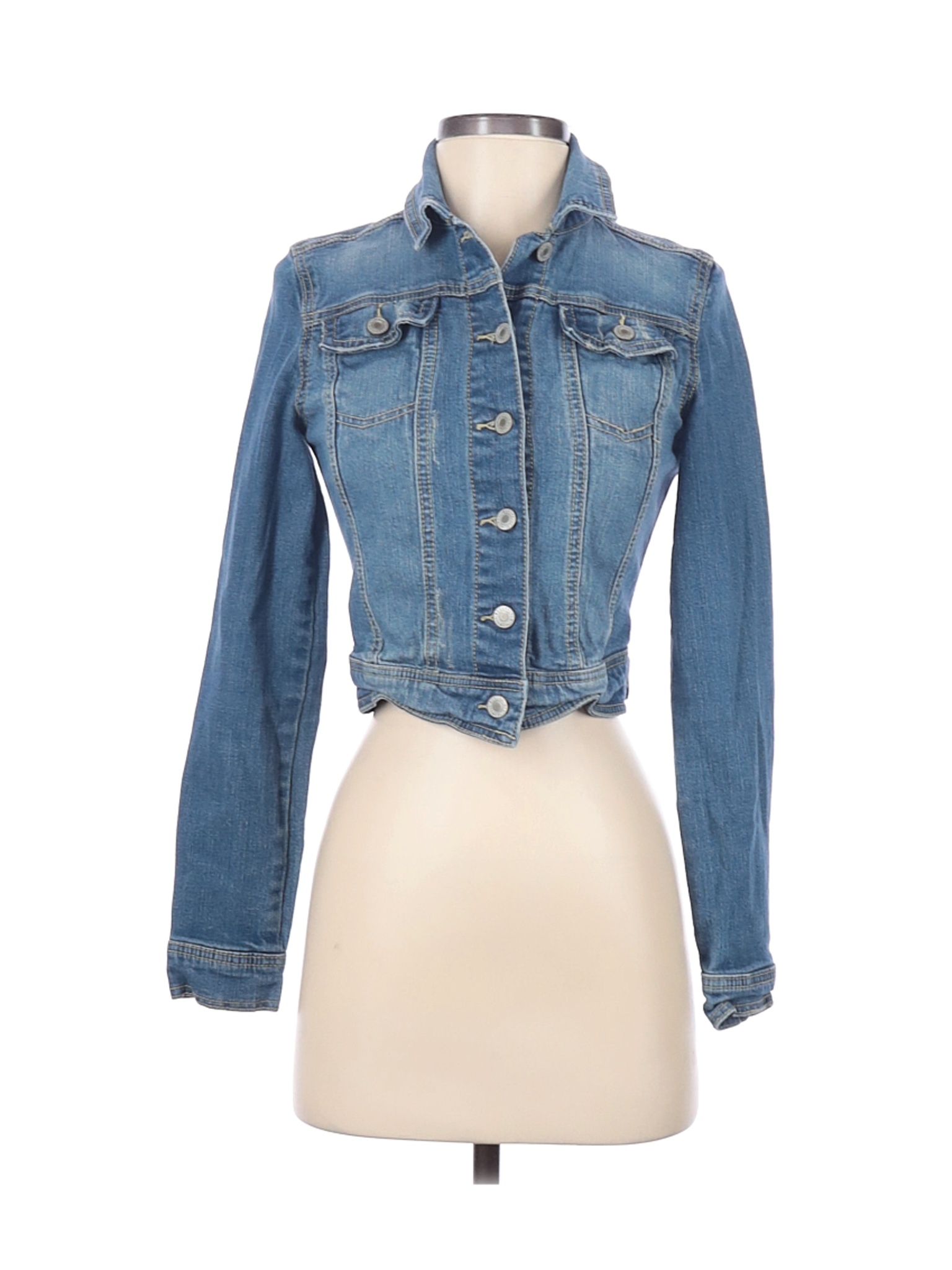 Mossimo Supply Co. Women Blue Denim Jacket XS | eBay