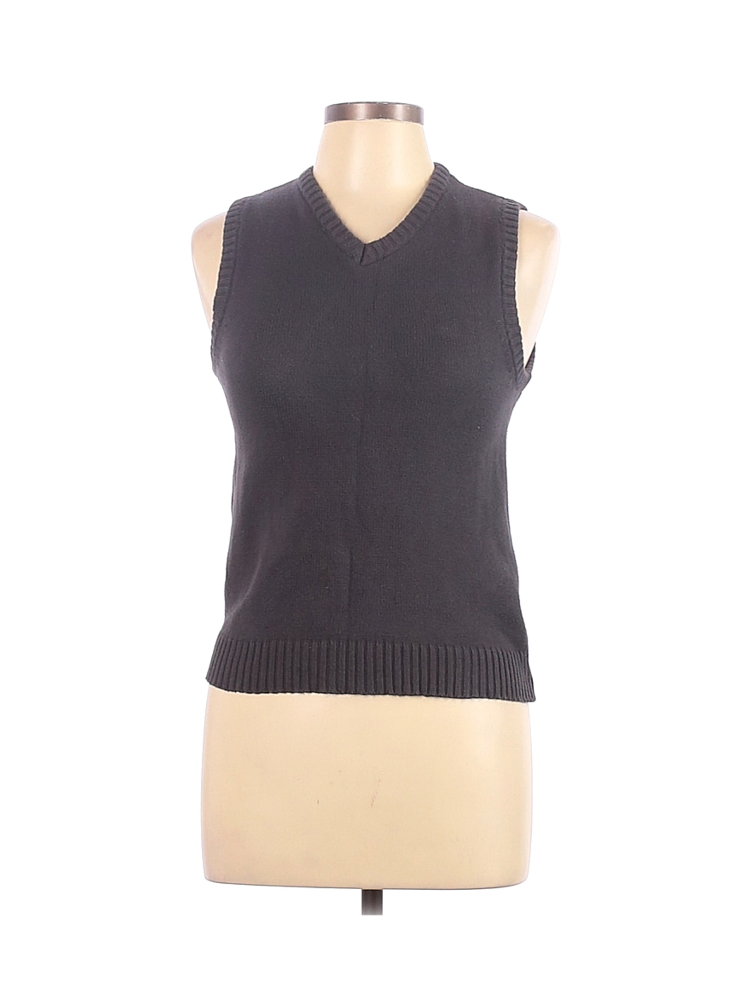 Gioberti Women Gray Sweater Vest 12 | eBay