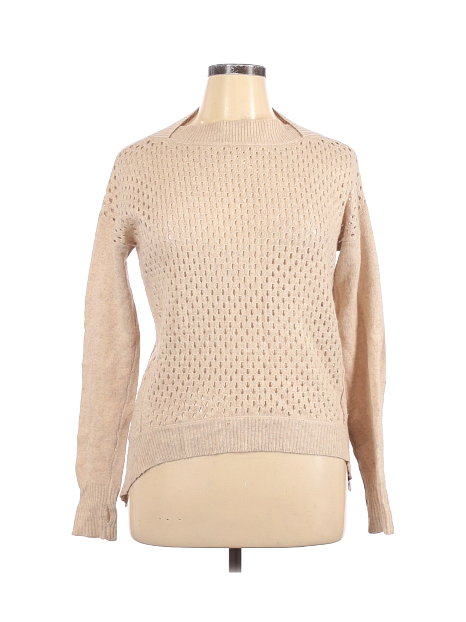 Rebecca Taylor Women Brown Wool Pullover Sweater L | eBay