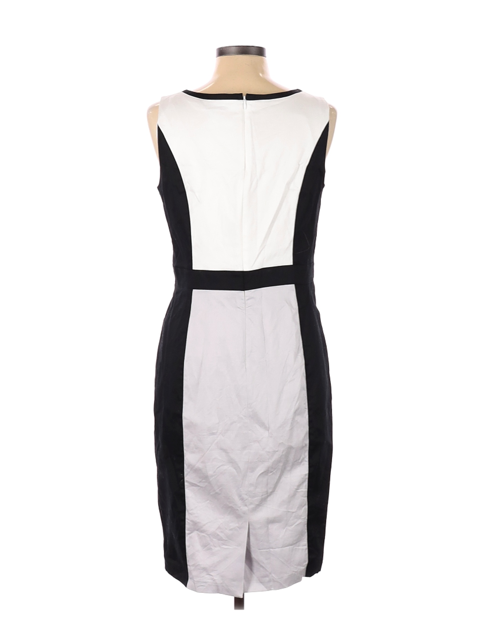 White House Black Market Women White Casual Dress 12 | eBay
