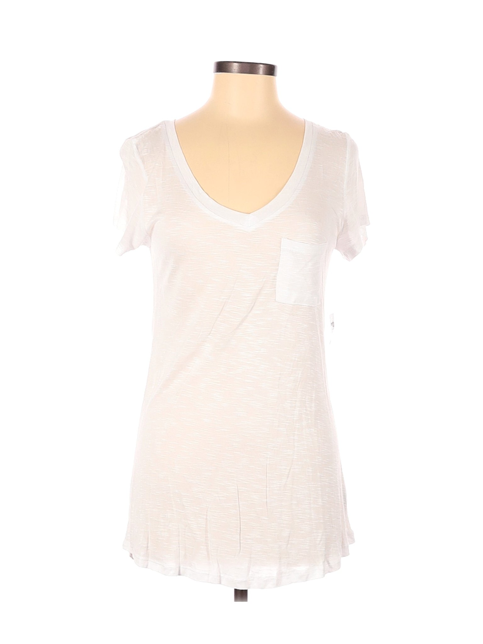 NWT Charlotte Russe Women Ivory Short Sleeve T-Shirt M | eBay