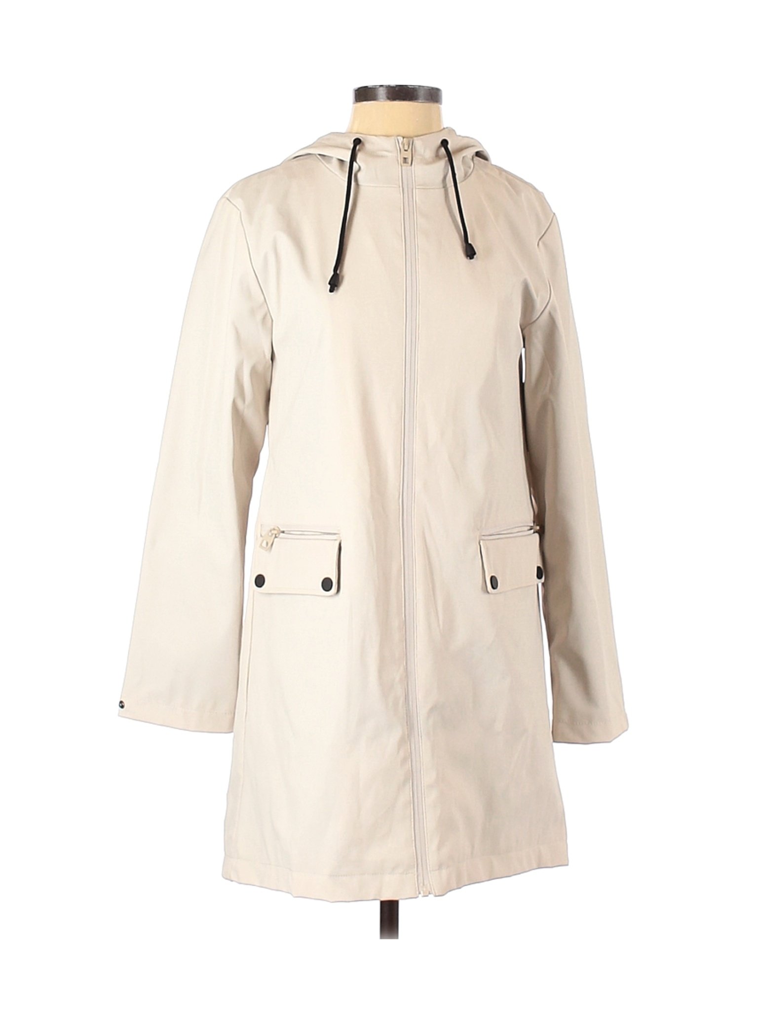 zara ivory coat