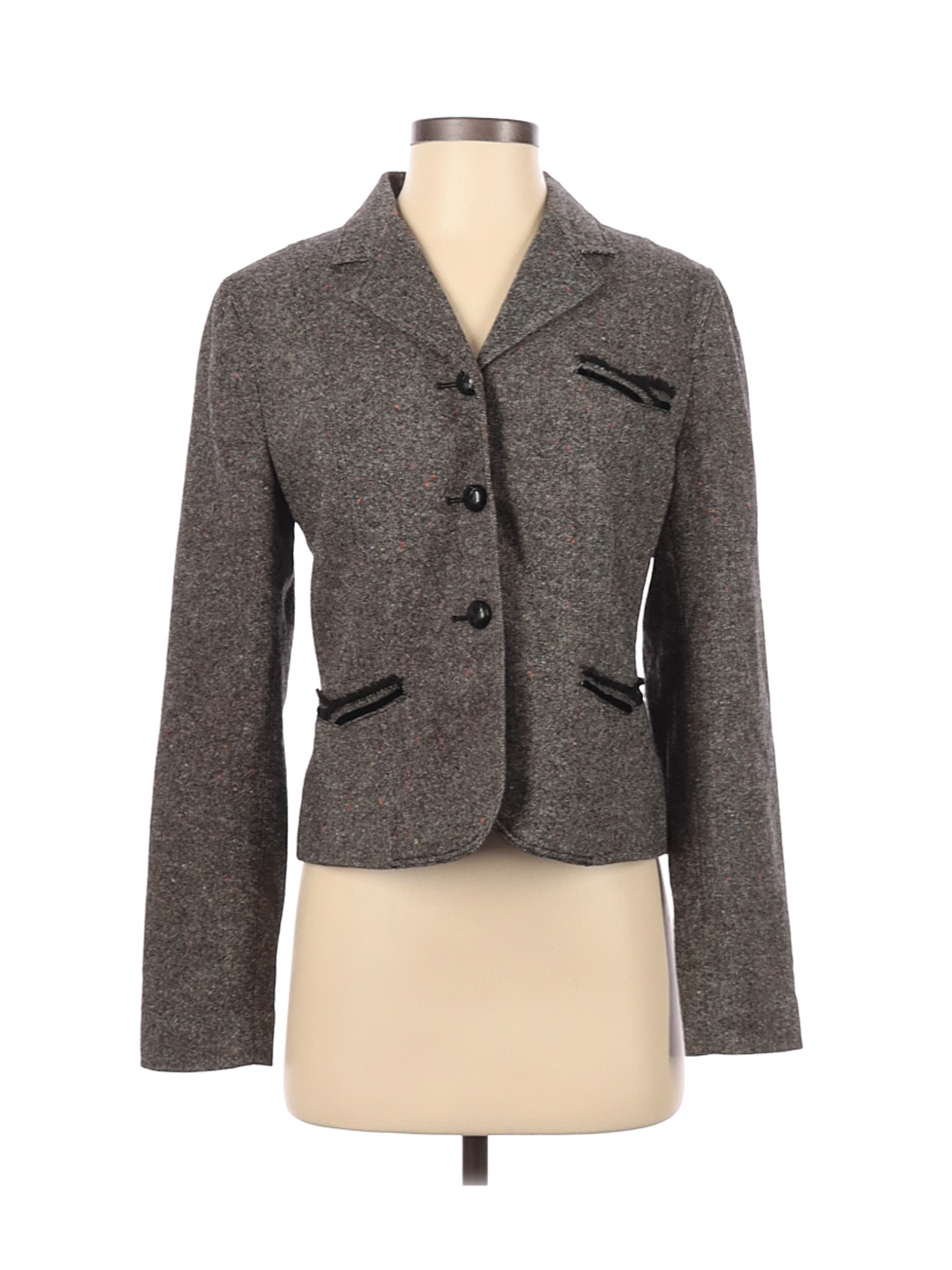The Limited Women Gray Wool Blazer S | eBay