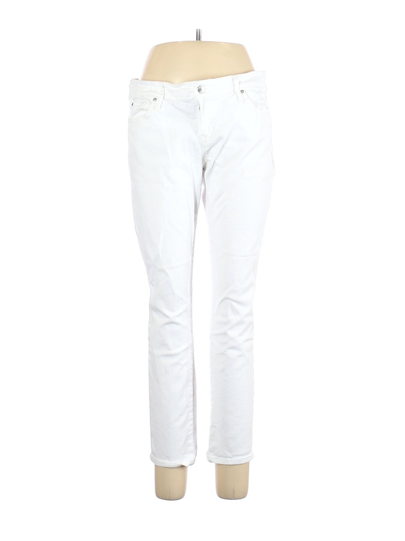 Gap Women White Jeans 32W | eBay