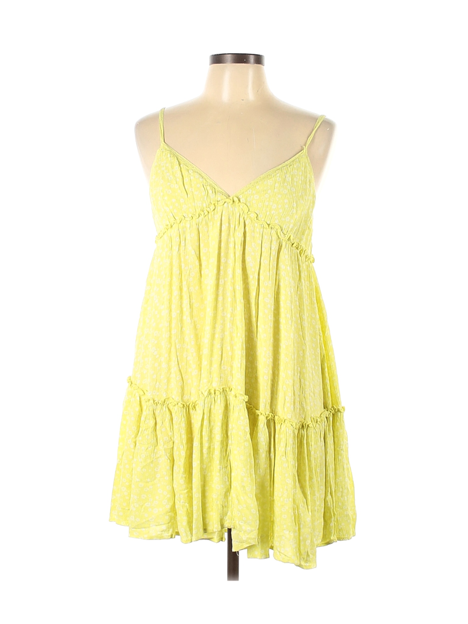 Wild Fable Women Yellow Casual Dress L | eBay