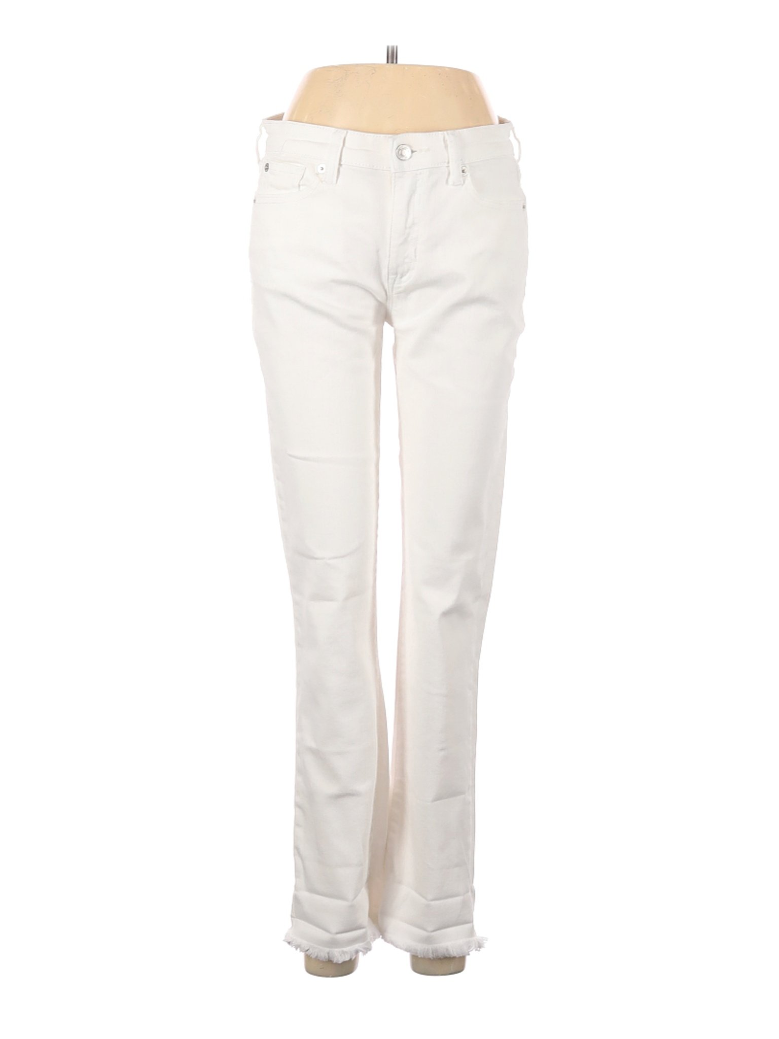 Gap Women White Jeans 27W | eBay