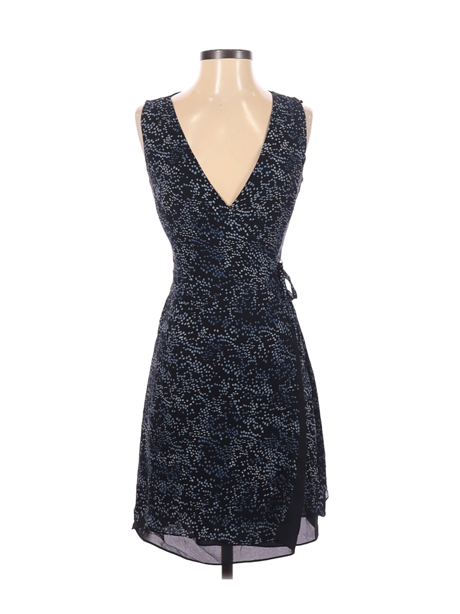 Ann Taylor Women Blue Cocktail Dress 2 Petites | eBay