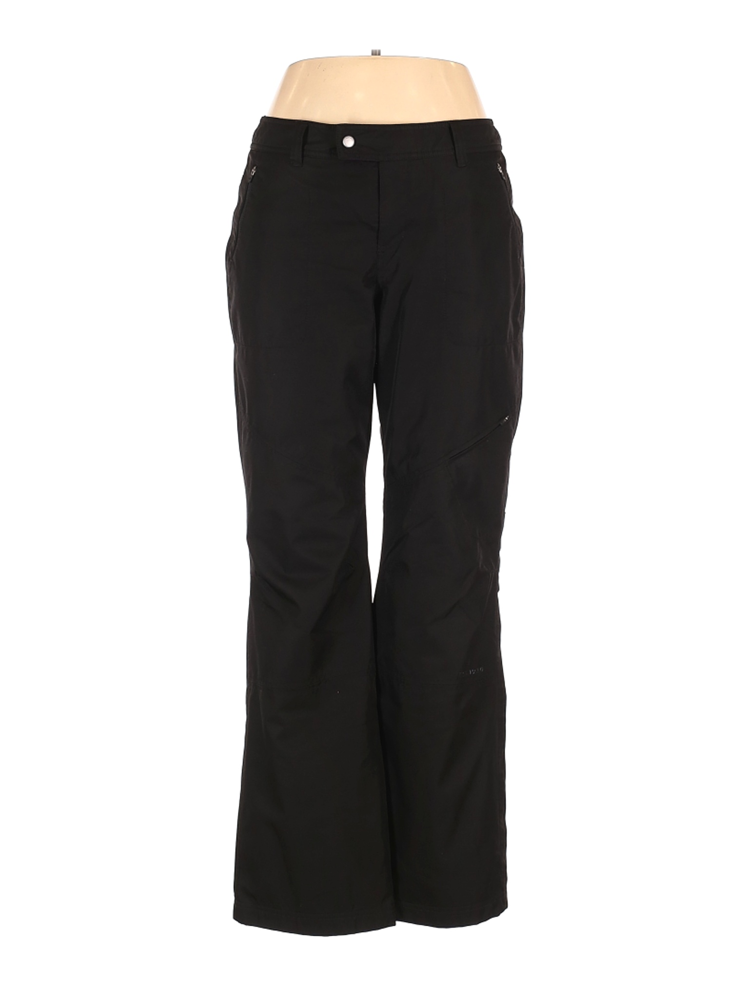 Eddie Bauer Women Black Snow Pants 10 | eBay