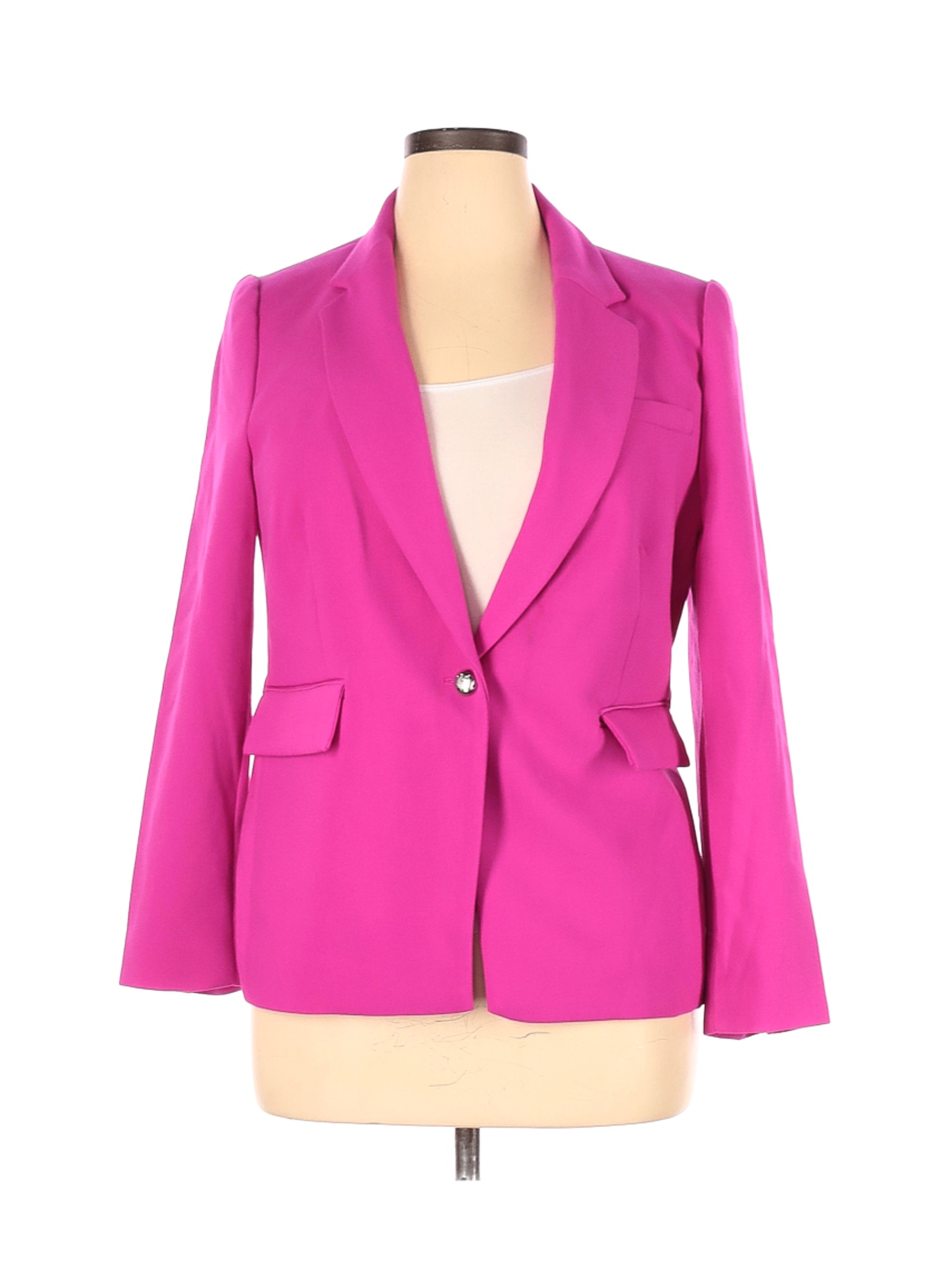 Vince Camuto Women Pink Blazer 14 | eBay