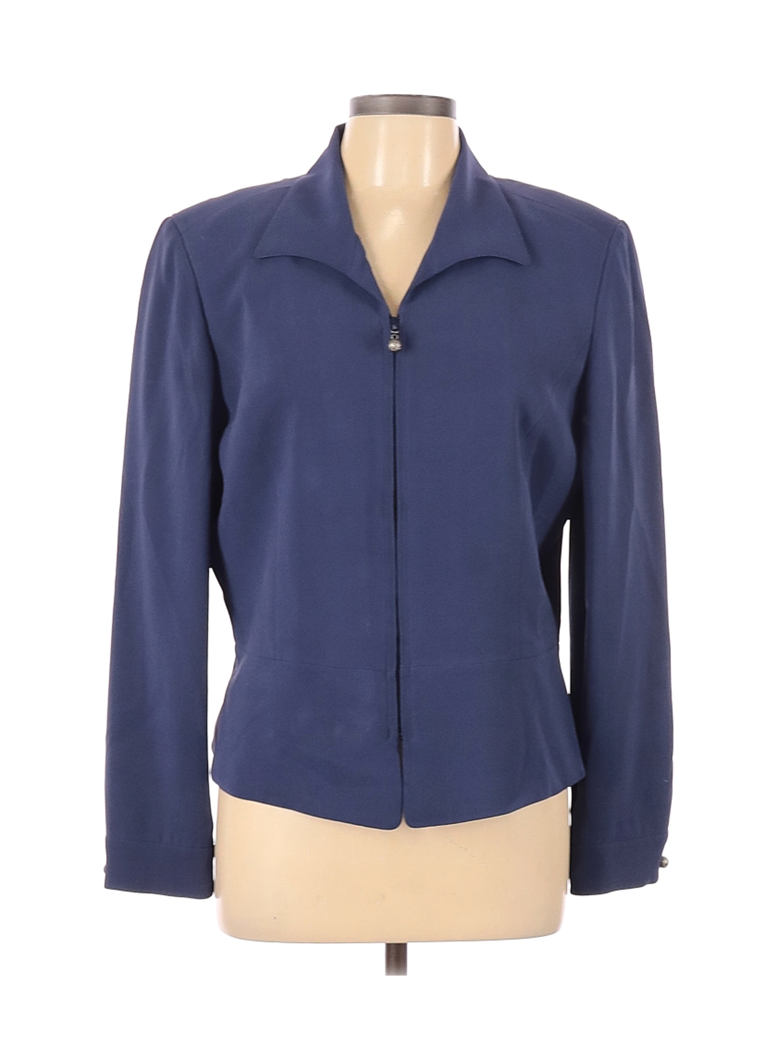 Dana Buchman Women Blue Jacket 12 | eBay
