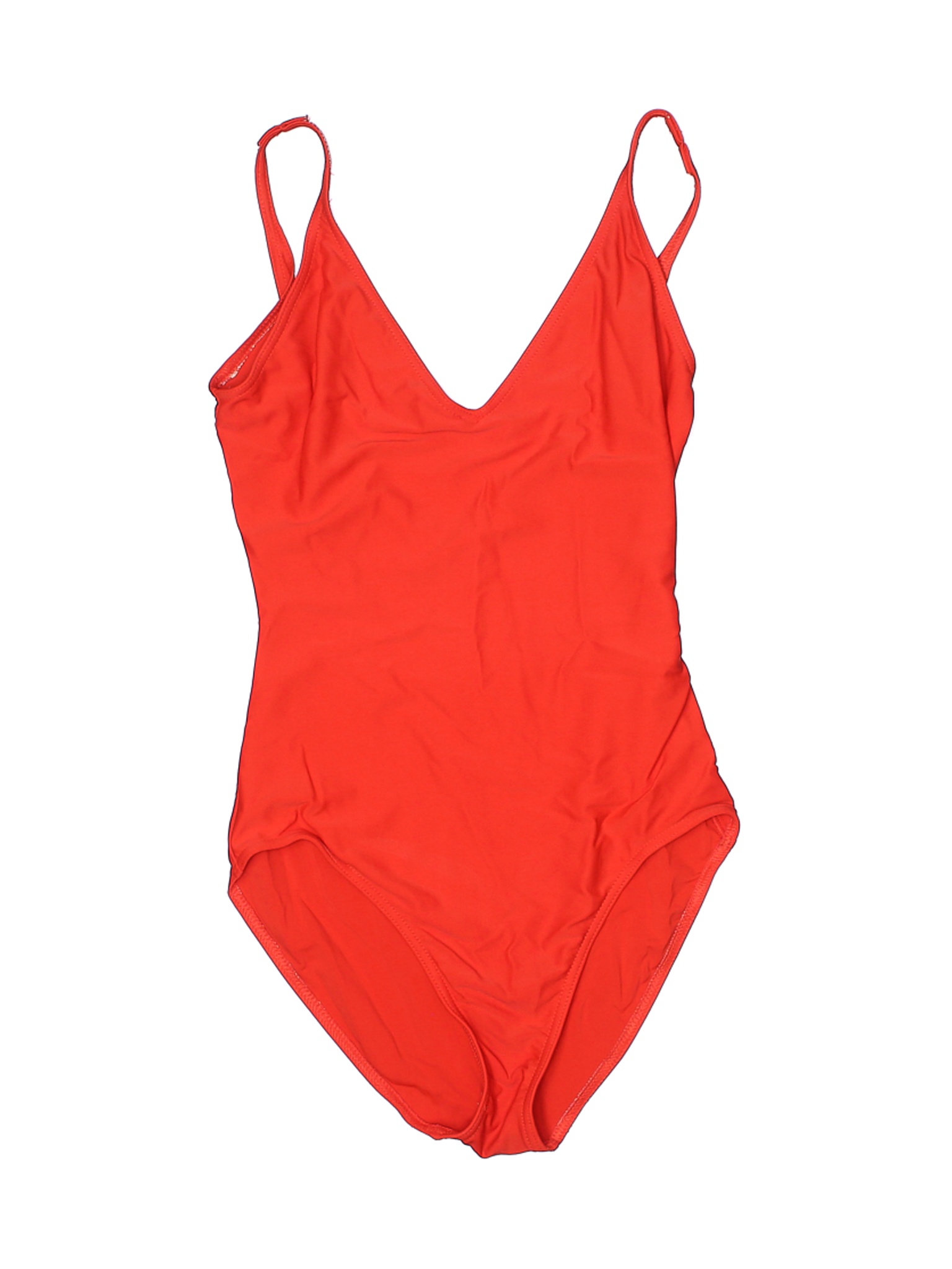 Bergdorf Goodman Women Orange One Piece Swimsuit 40 french | eBay