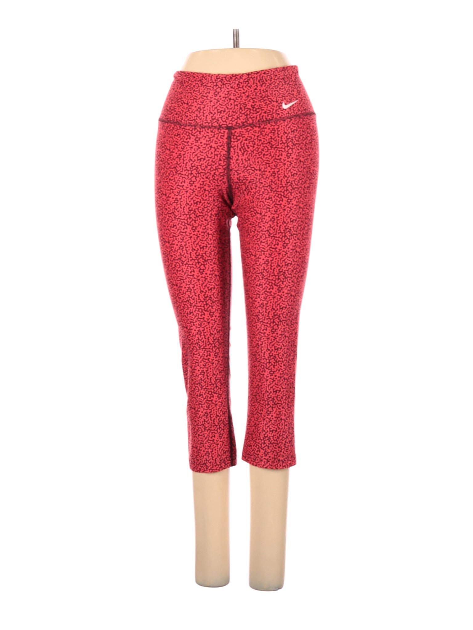 red nike pants womens