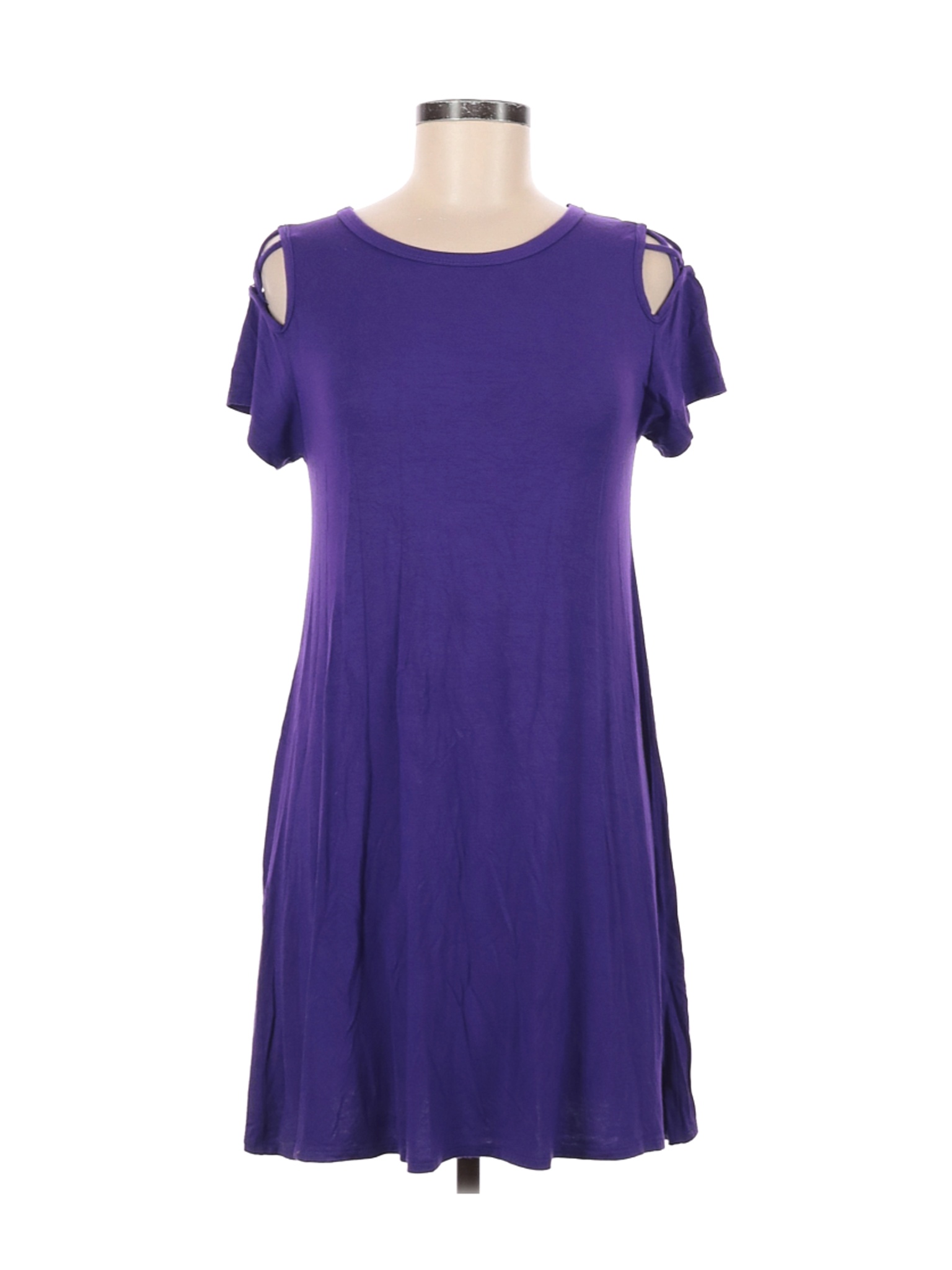 Alya Women Purple Casual Dress M | eBay