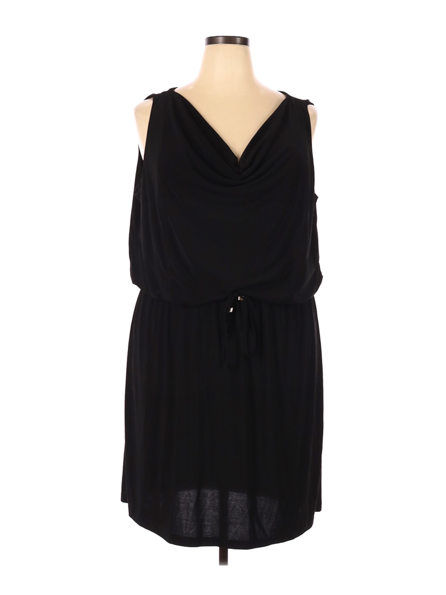 Emma & Michele Women Black Casual Dress 3X Plus | eBay