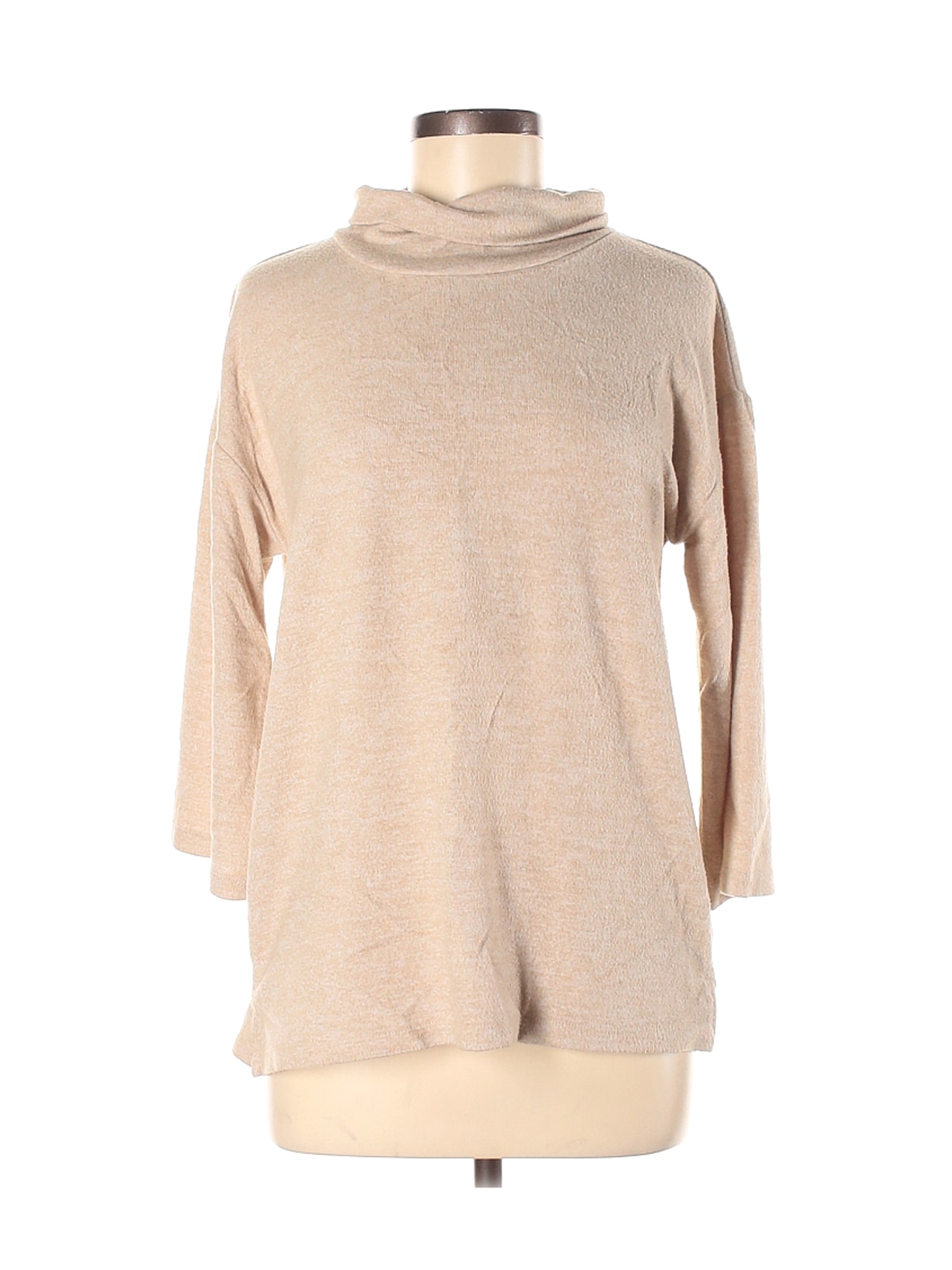 Workshop Republic Clothing Women Brown Turtleneck Sweater M | eBay