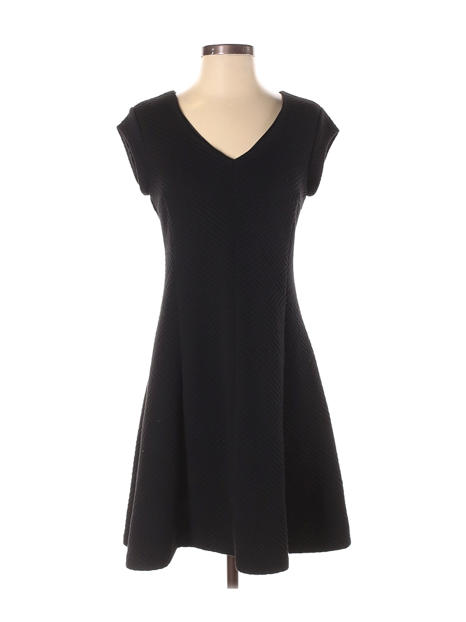 Adrienne Vittadini Women Black Casual Dress 2 | eBay
