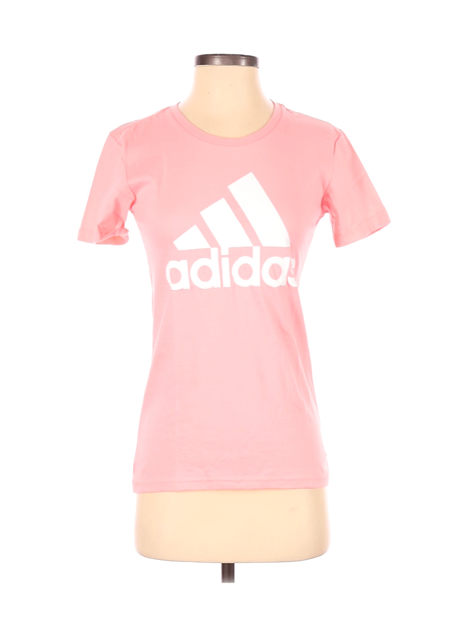 NWT Adidas Women Pink Short Sleeve T-Shirt XS | eBay
