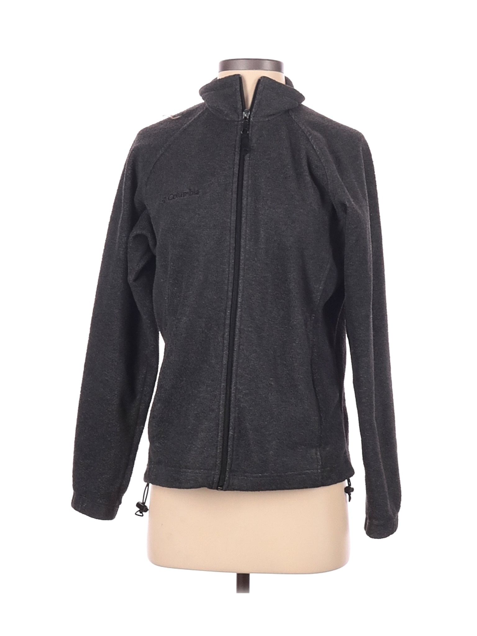 grey columbia coat