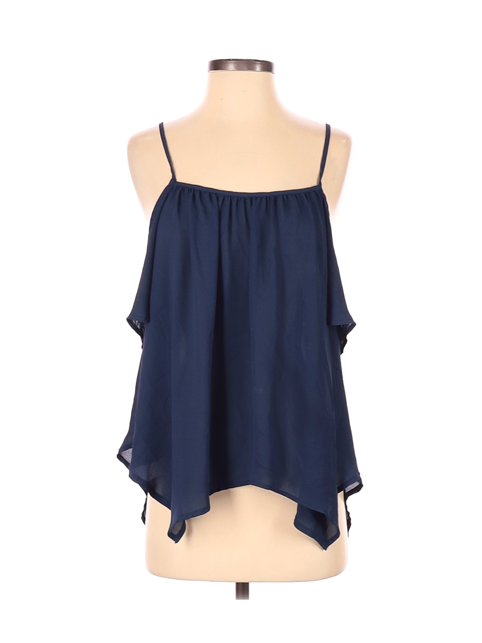 Sienna Sky Women Blue Short Sleeve Blouse S | eBay