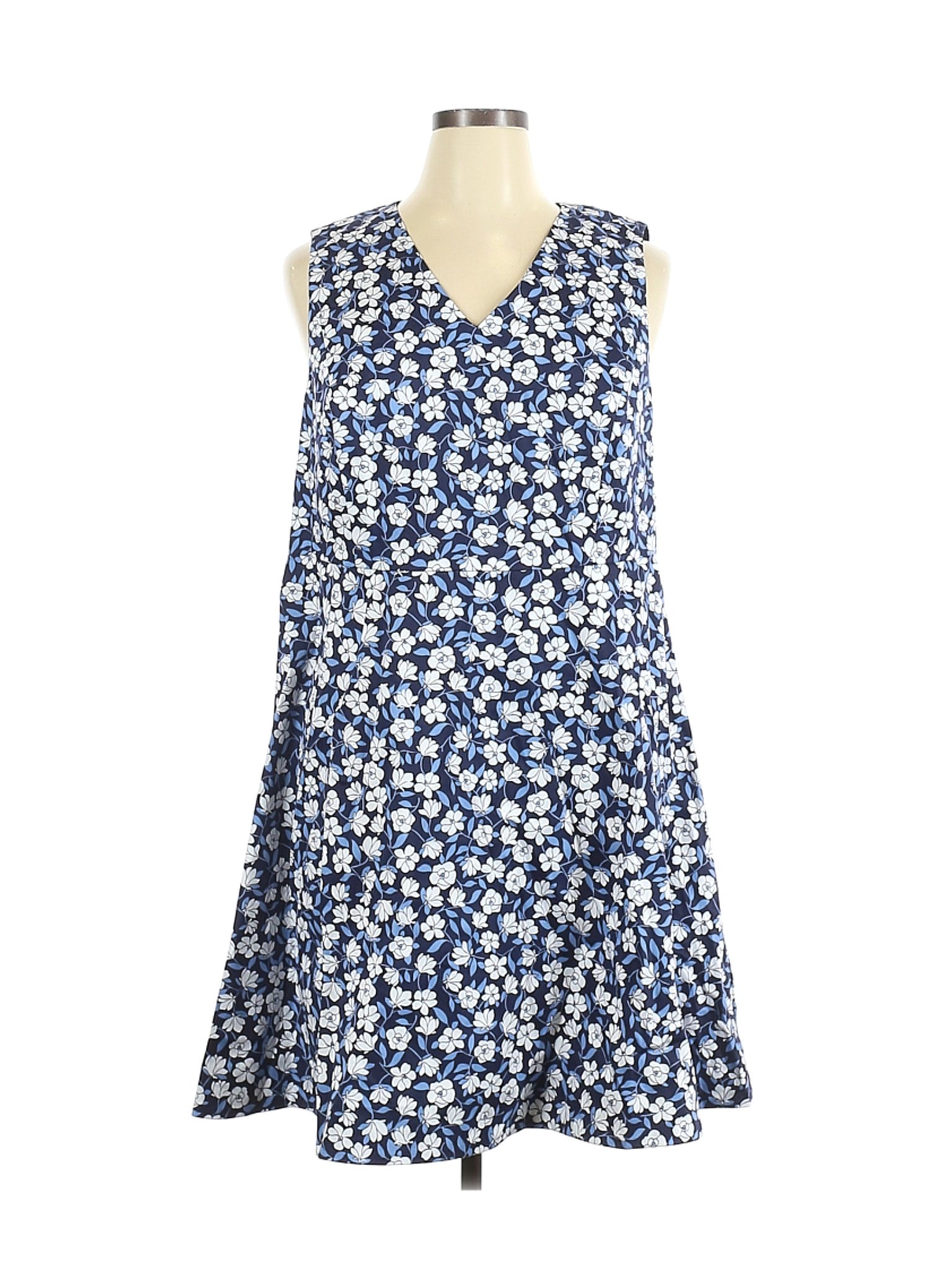 NWT Draper James Women Blue Casual Dress 16 | eBay