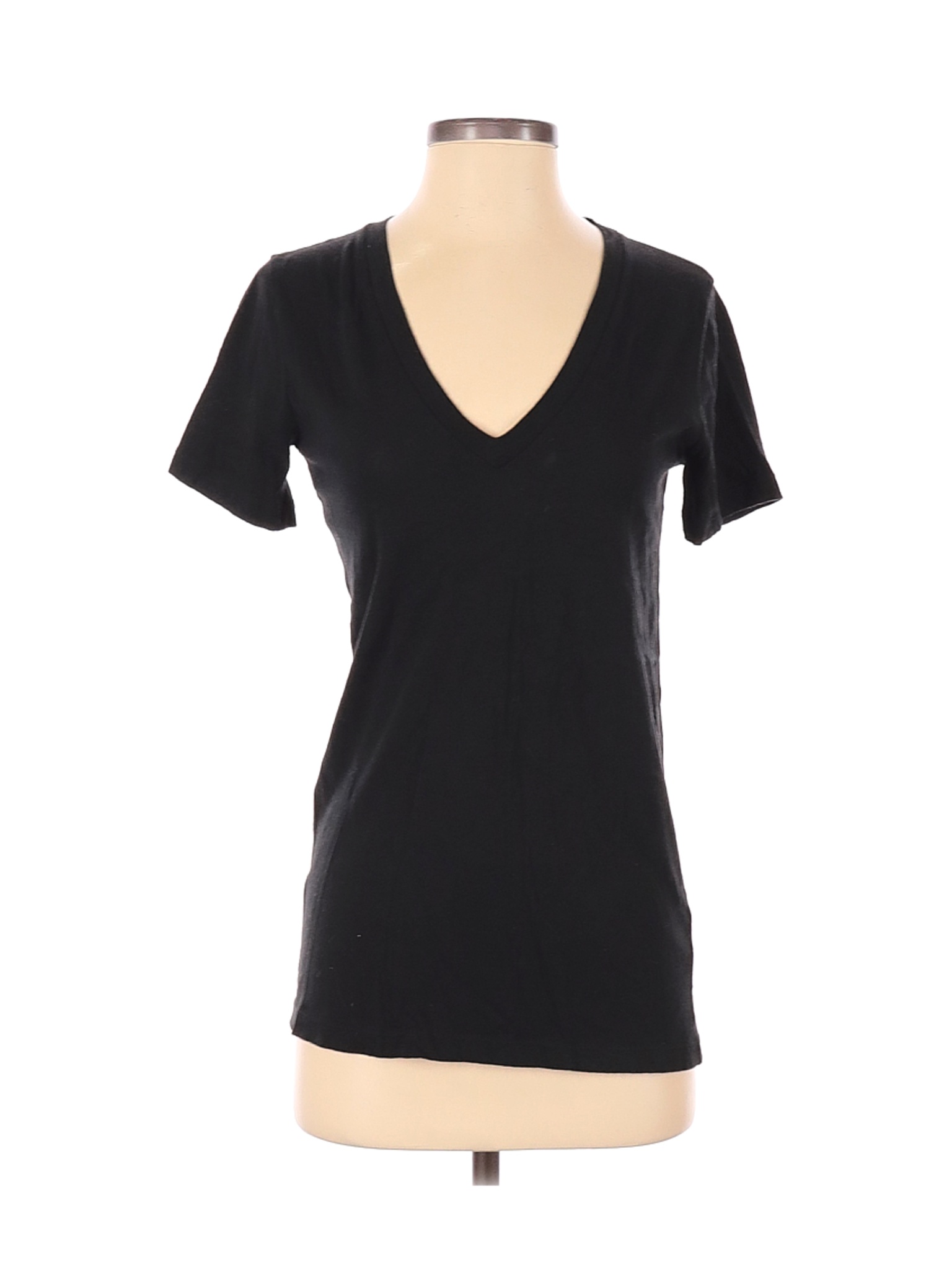 J.Crew Women Black Short Sleeve T-Shirt XS | eBay
