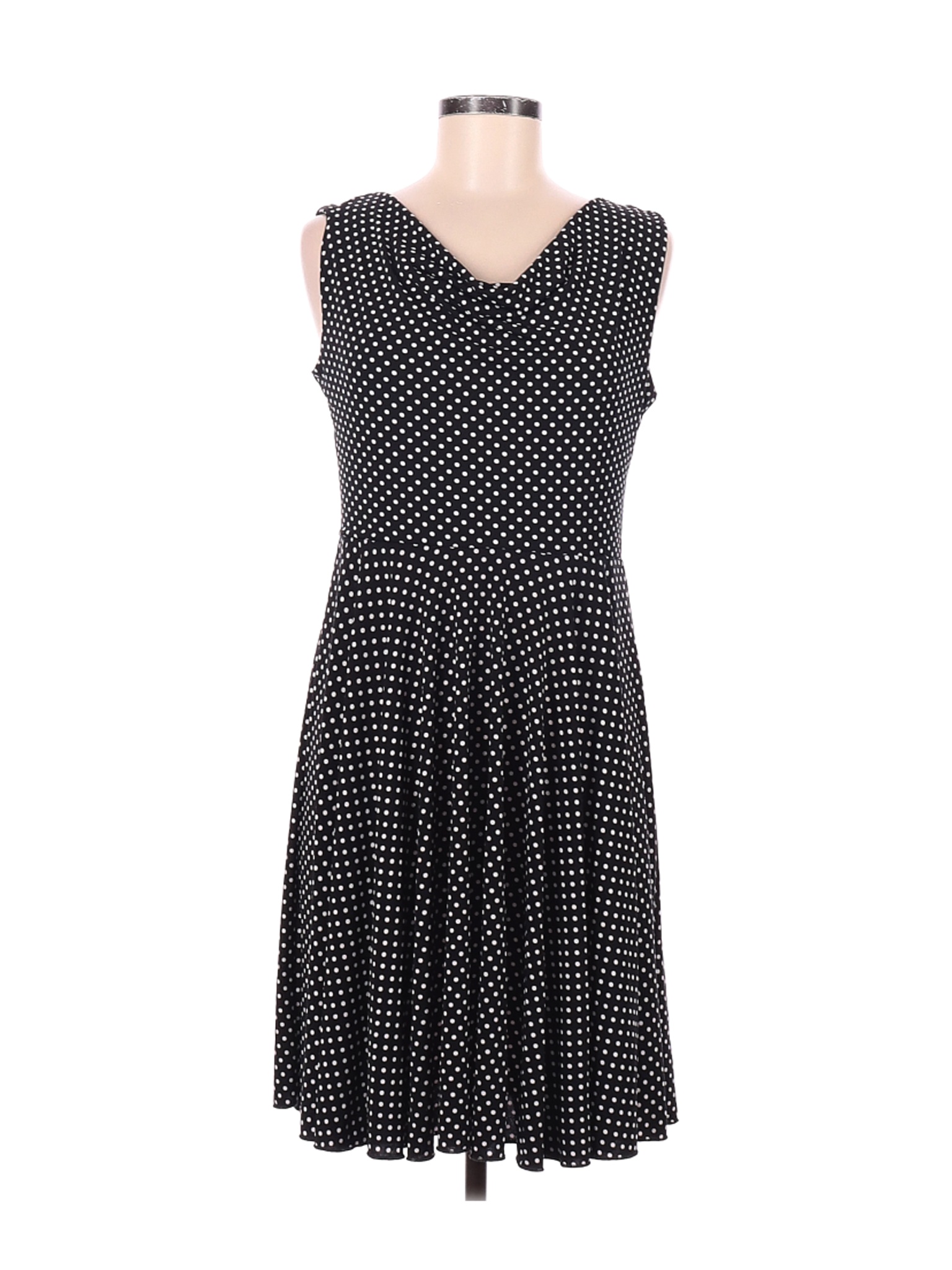 Valerie Bertinelli Women Black Casual Dress 8 | eBay