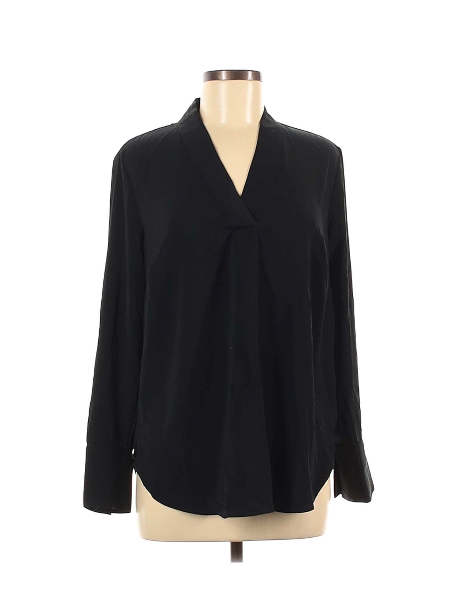 H&M Women Black Long Sleeve Blouse 12 | eBay