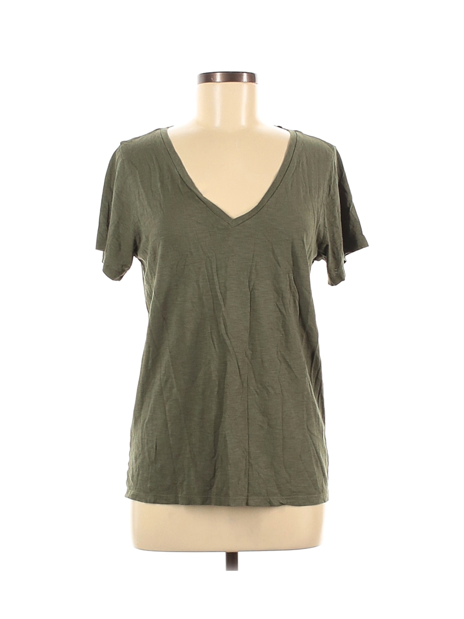 Marine Layer Women Green Short Sleeve T-Shirt L | eBay