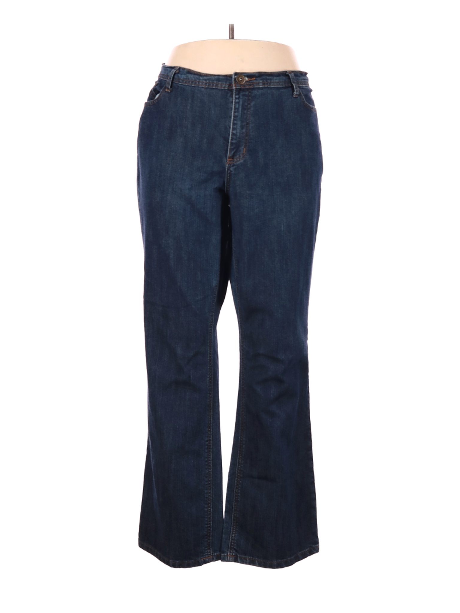 Ashley Stewart Women Blue Jeans 18 Plus | eBay