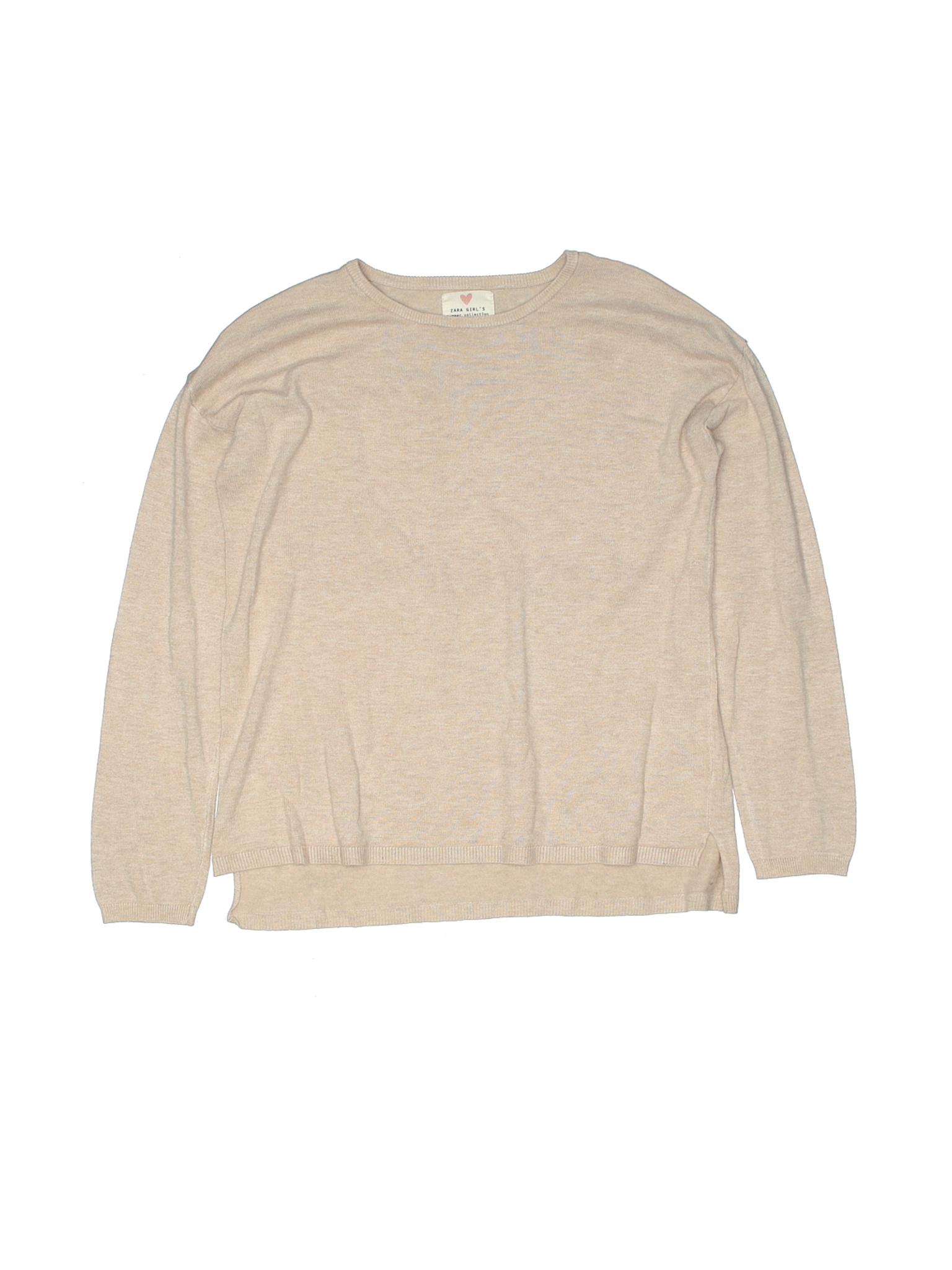 Zara Girls Brown Pullover Sweater 11 | eBay