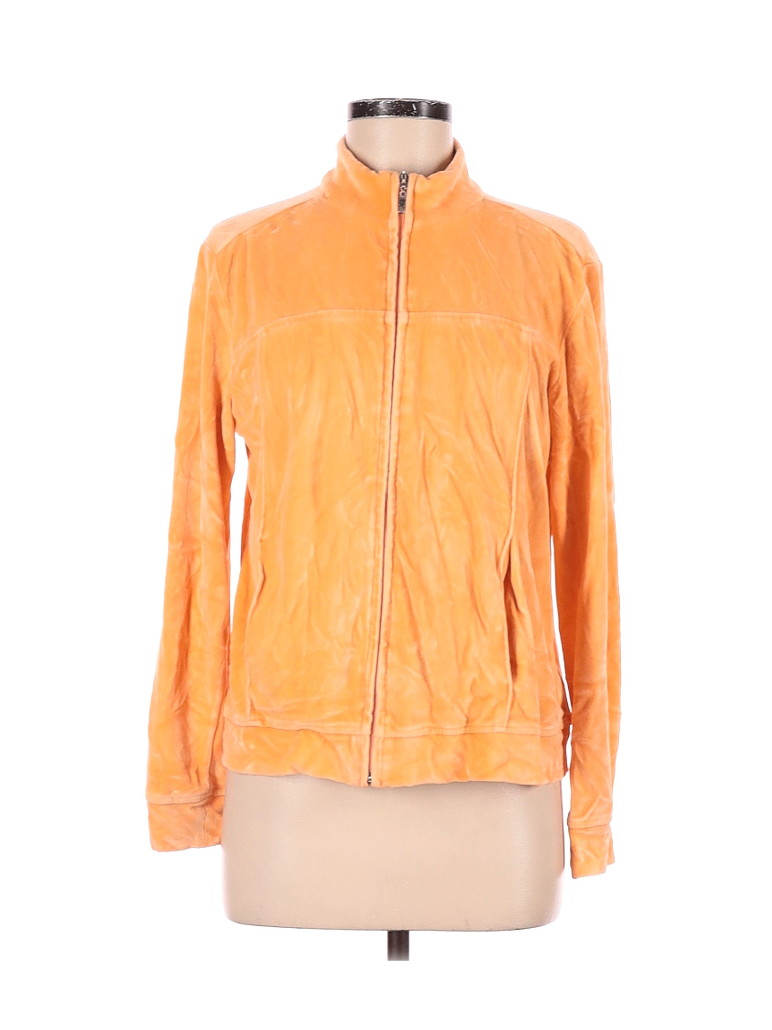 Talbots Women Orange Track Jacket M | eBay