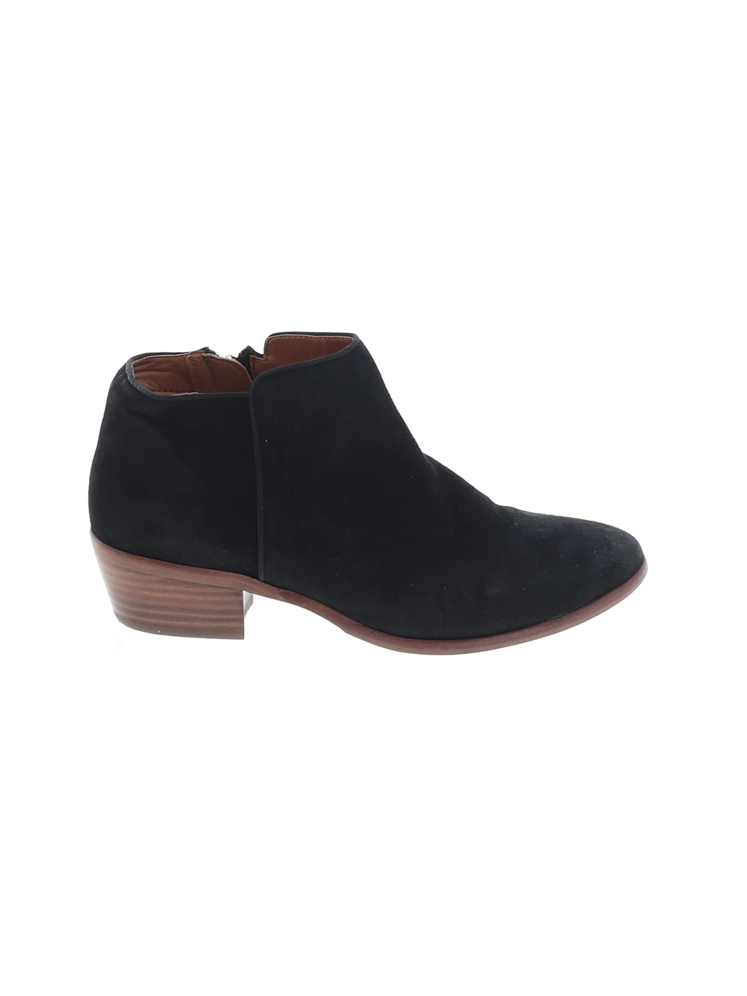 sam edelman black leather booties