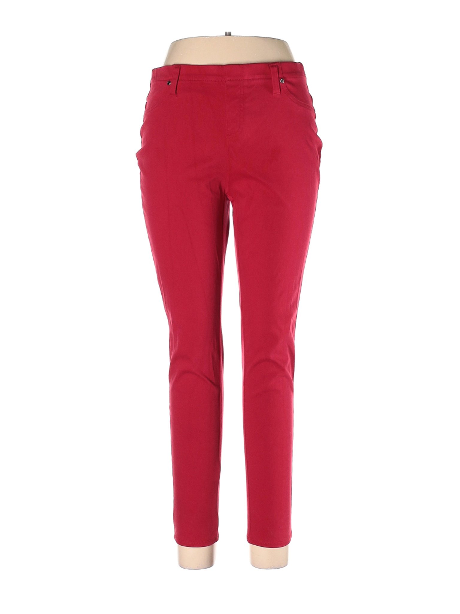 Faded Glory Women Red Casual Pants 1X Plus | eBay