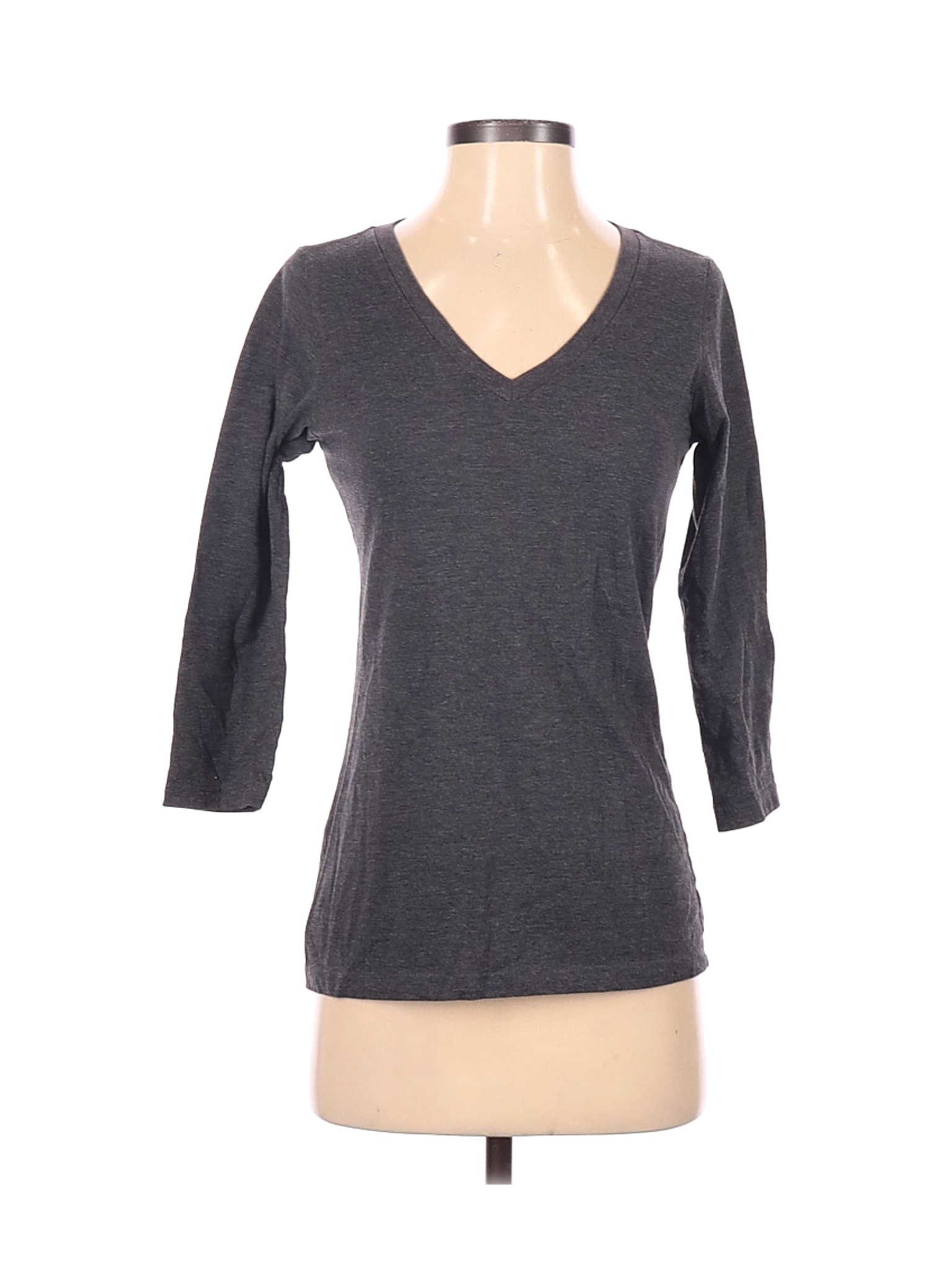 Bella Women Gray Long Sleeve T-Shirt S | eBay