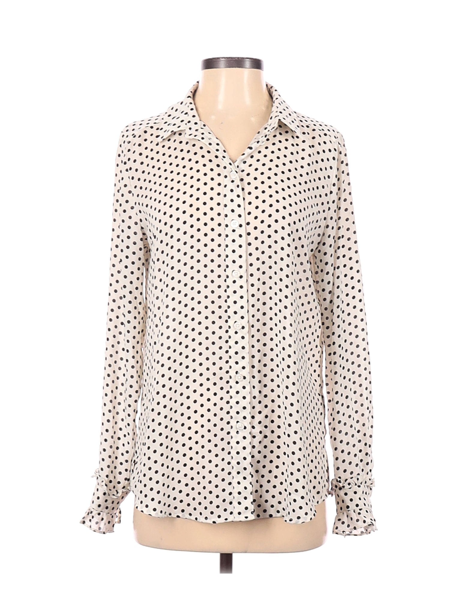 ivory long sleeve dress shirt