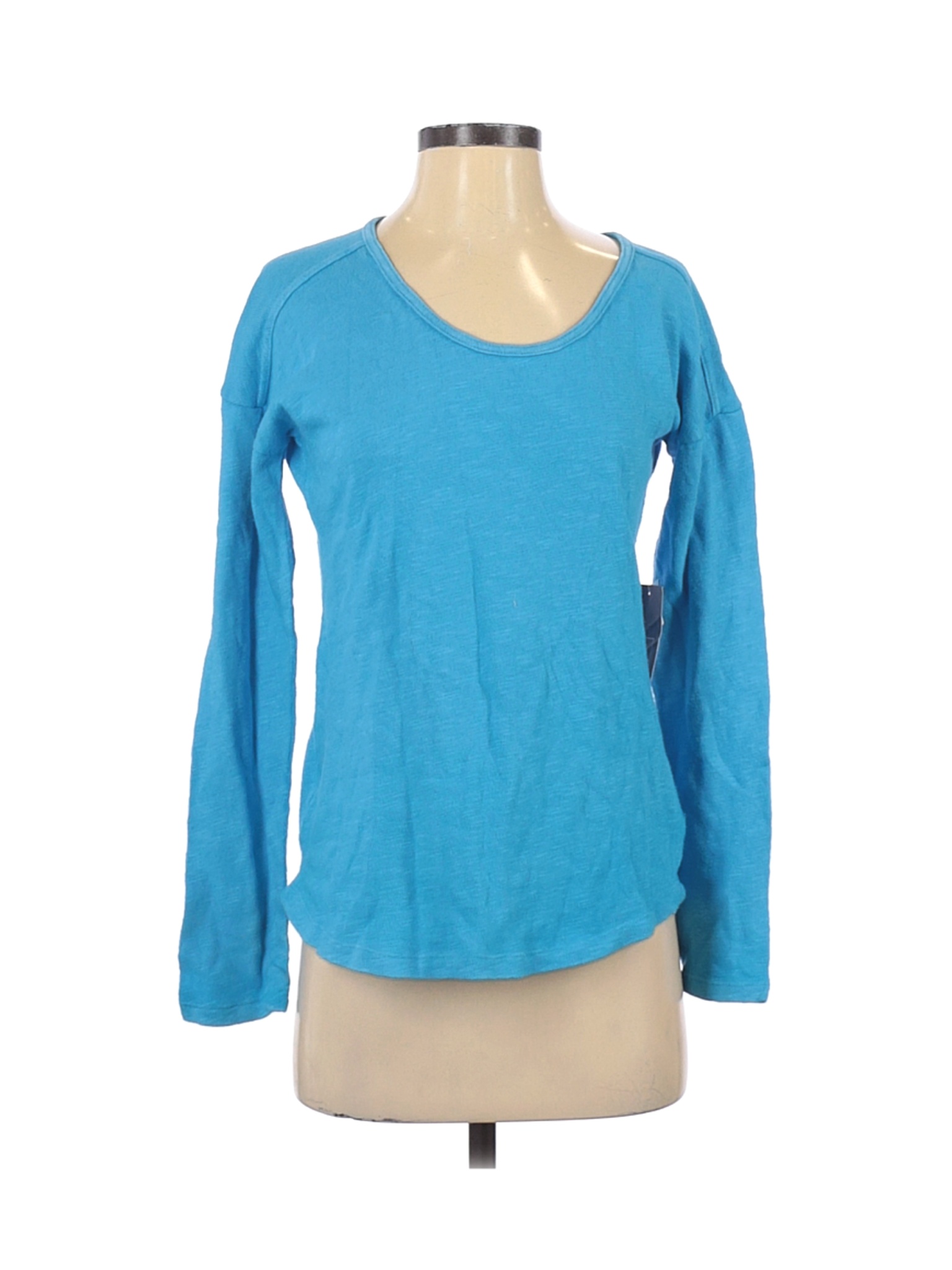 NWT Gap Women Blue Long Sleeve T-Shirt S | eBay