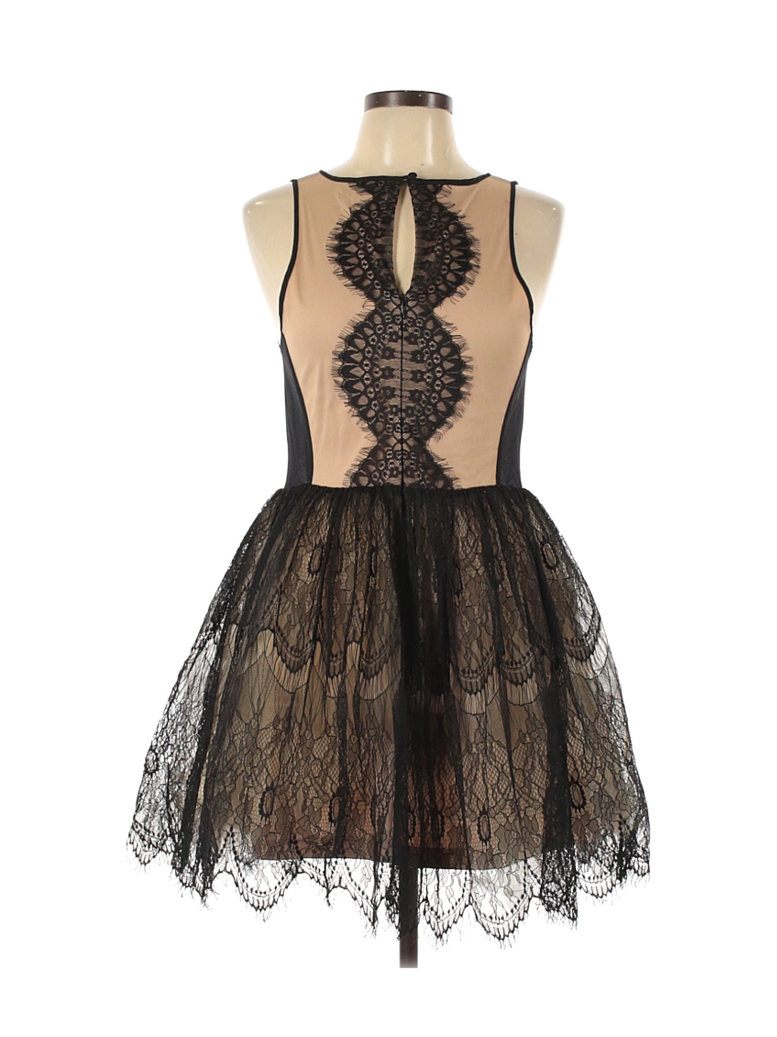 Forever 21 Women Black Cocktail Dress L | eBay