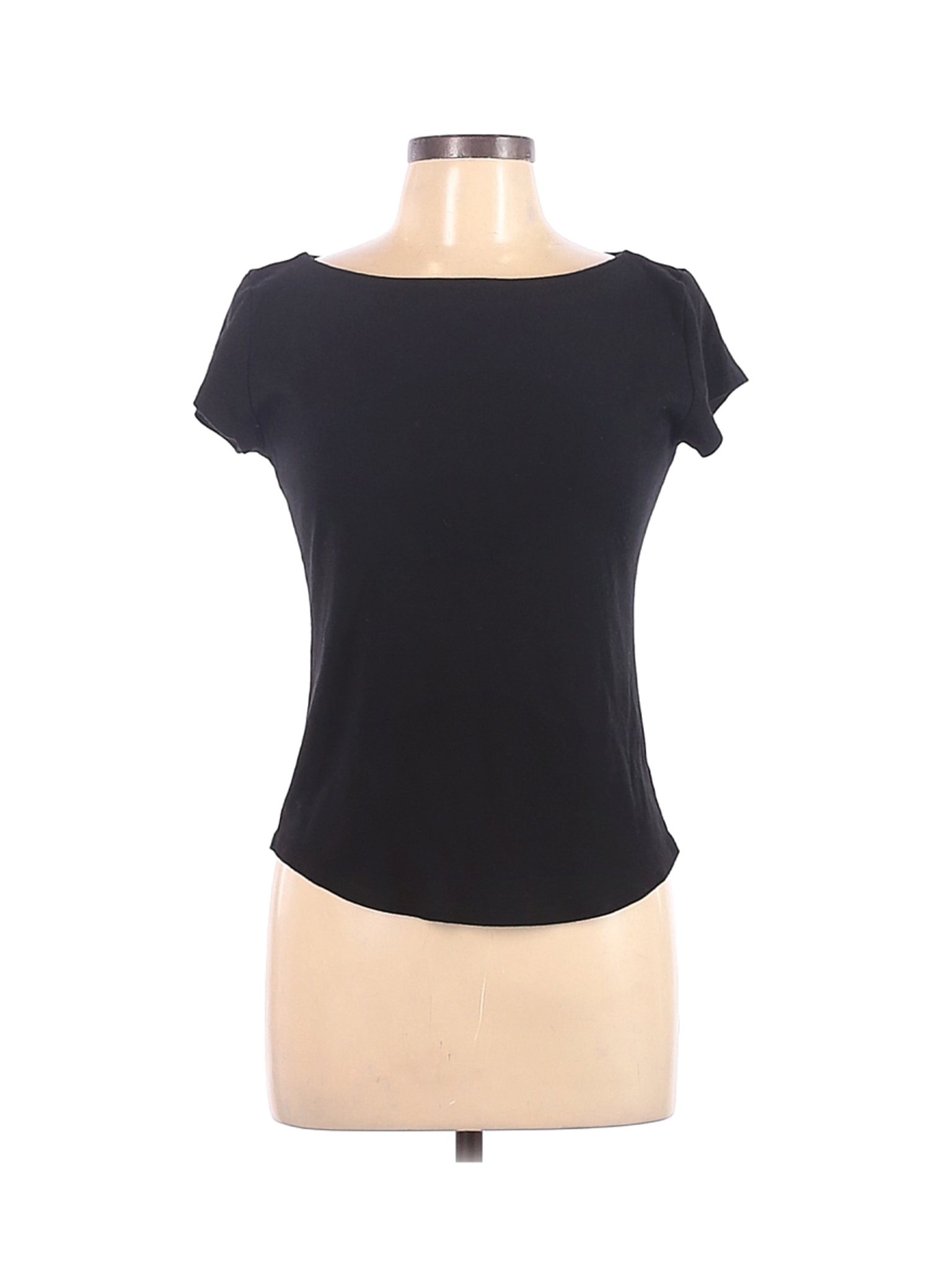 Premise Studio Women Black Short Sleeve Top L | eBay